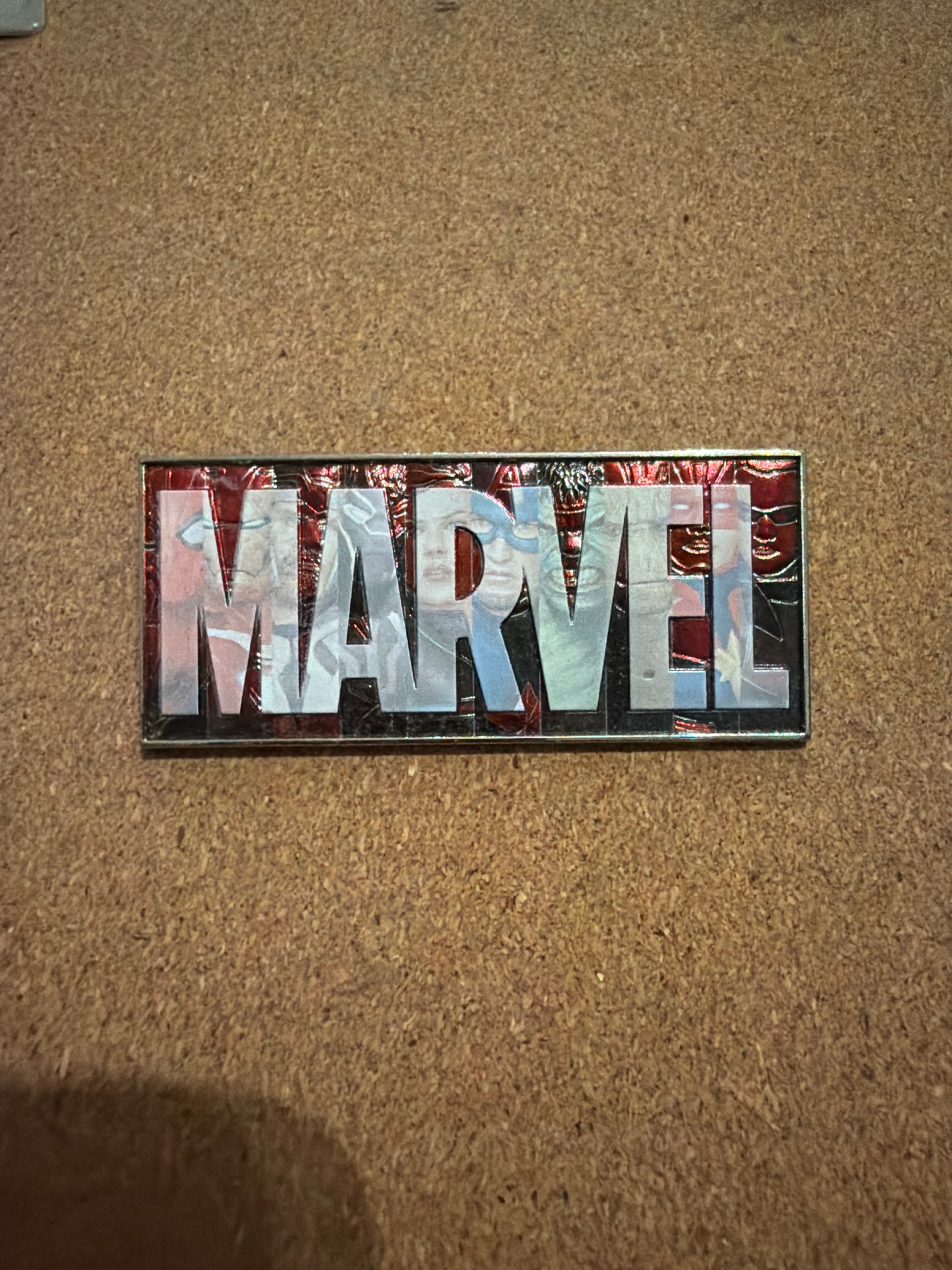 Marvel Logo with Characters