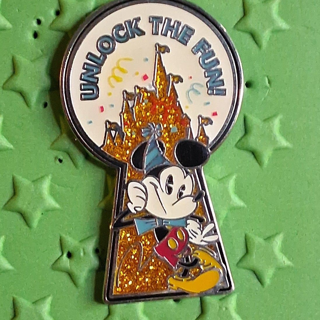 Mickey 90th Celebration - Keyhole Glitter Castle - Unlock the Fun!