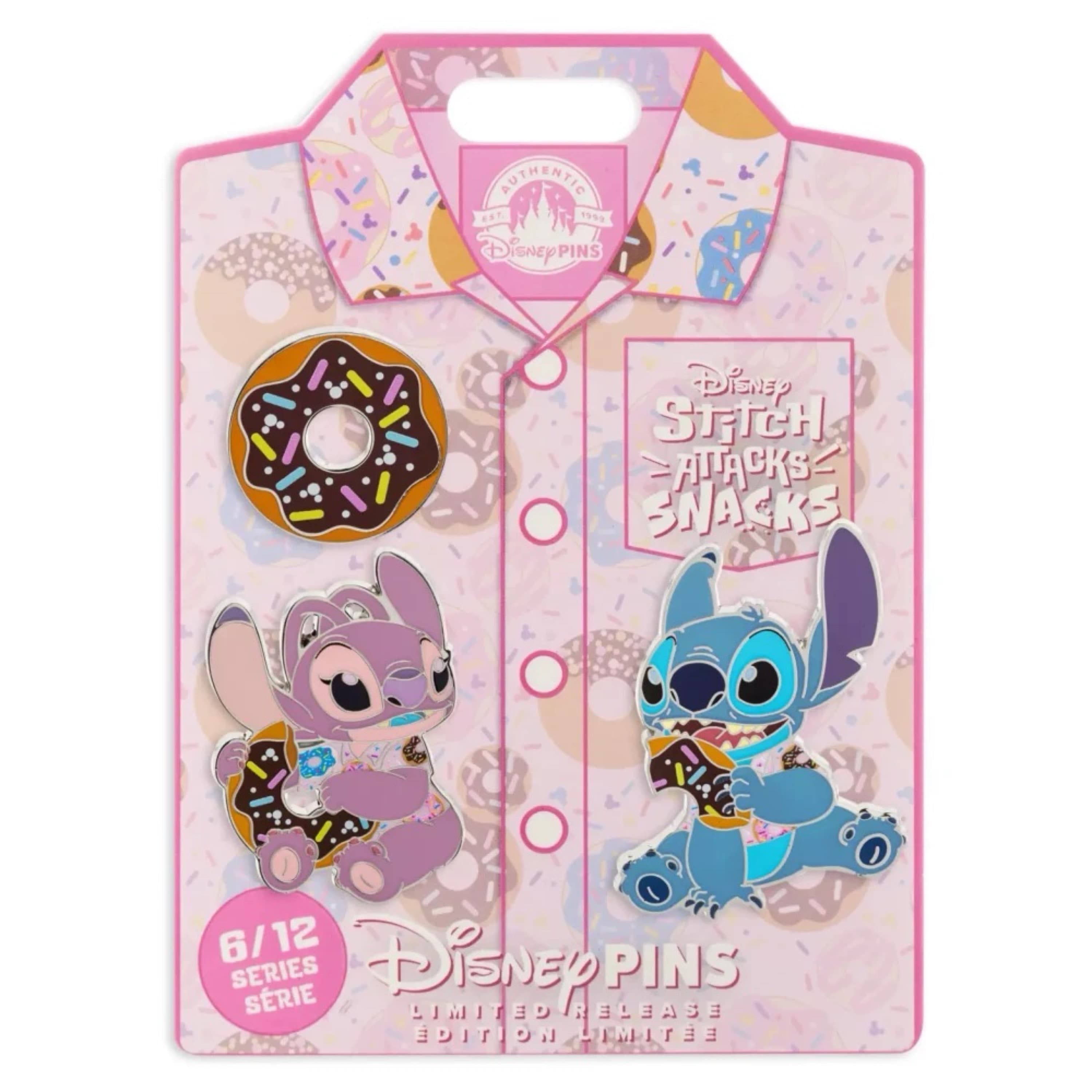 Stitch and Angle with Donuts Set - June
