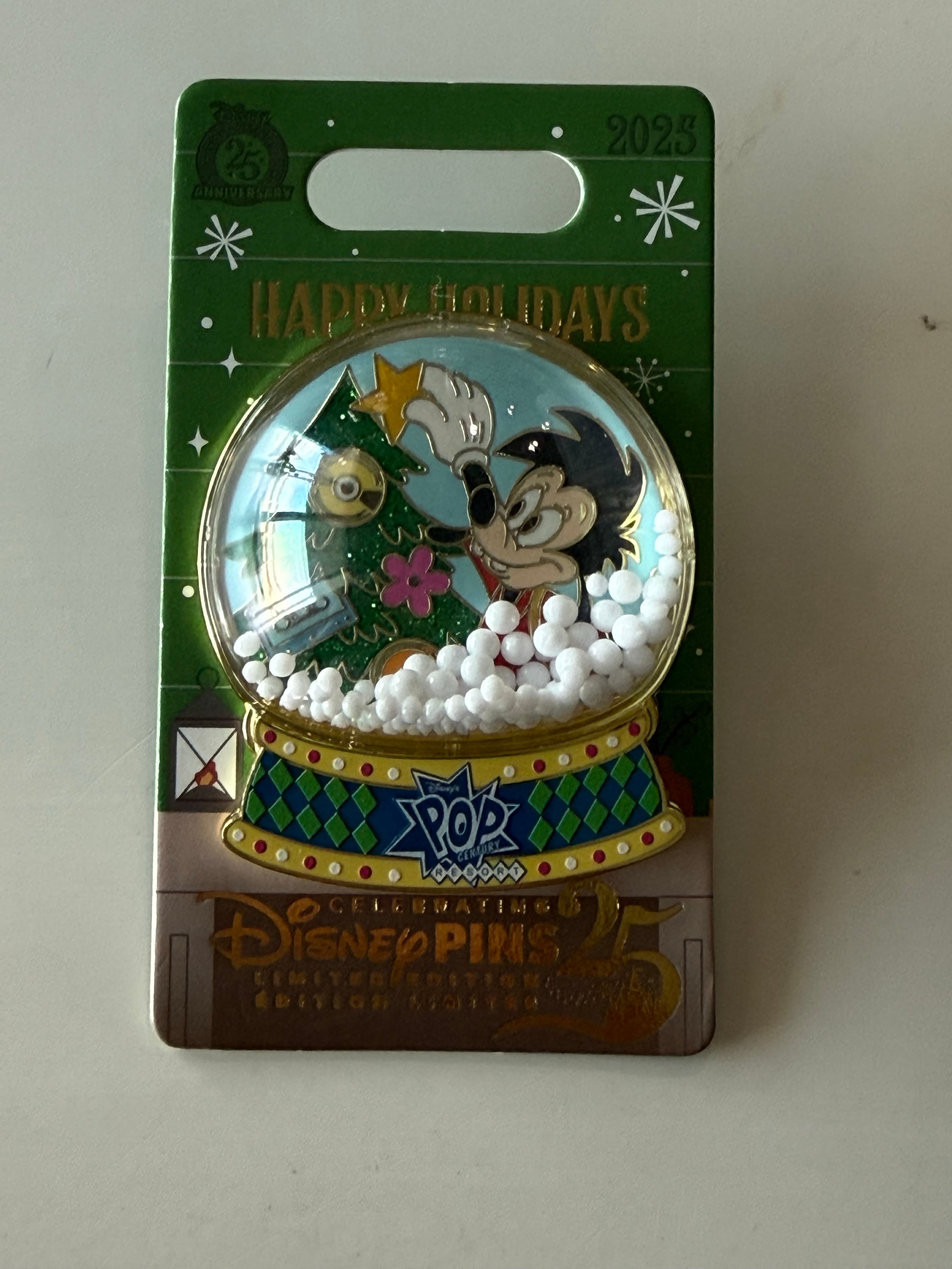 Max Goof - Pop Century Resort - Disney Resorts Snow Globe Series - Christmas 2025