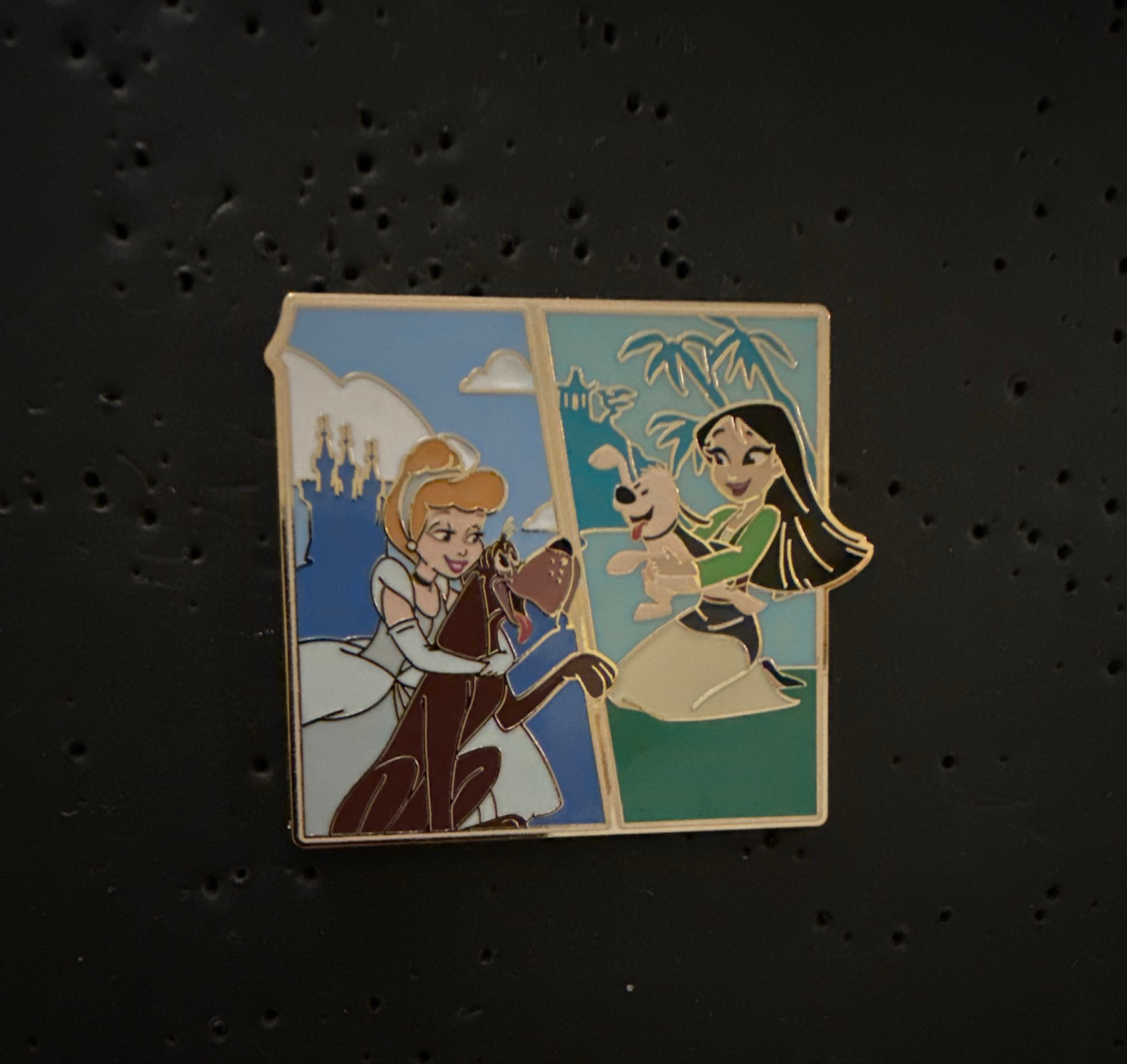 Disney Princess Care for your World Series Mystery Pin Set