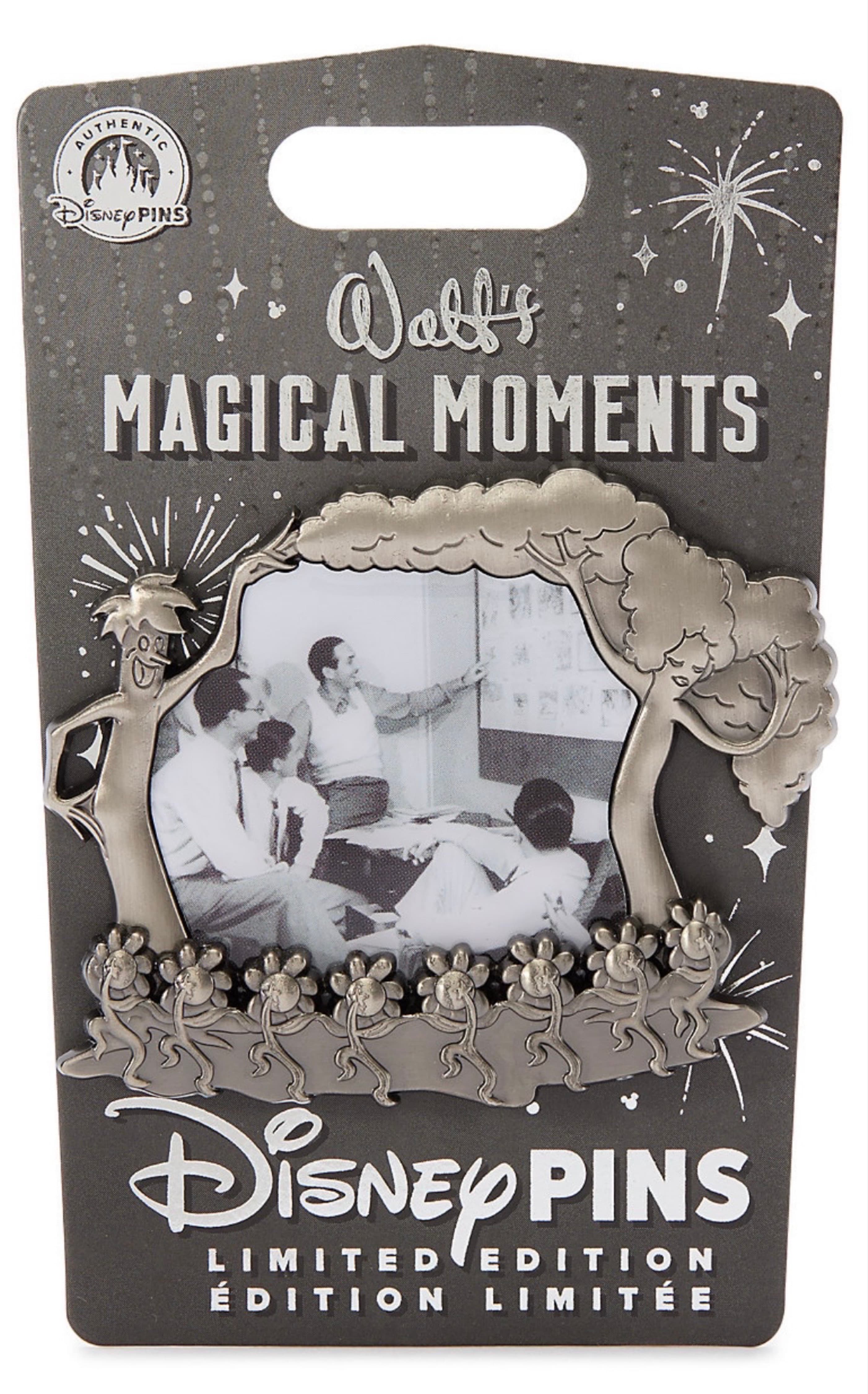 Walt Disney Flowers and Tree Pin- Walt’s Magical Moments