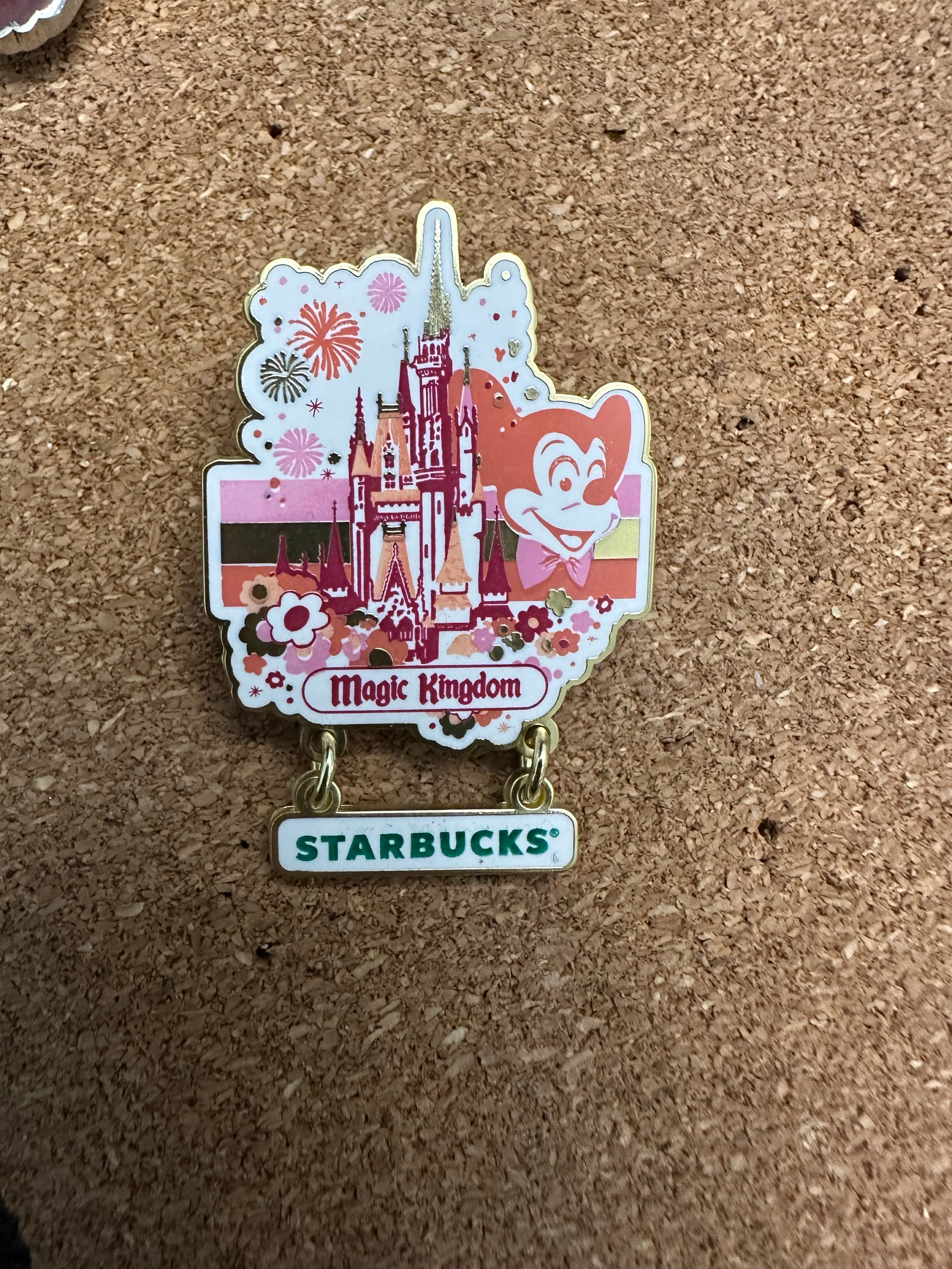 Mickey Mouse and Cinderella Castle - Starbucks - Walt Disney World 50th Anniversary front