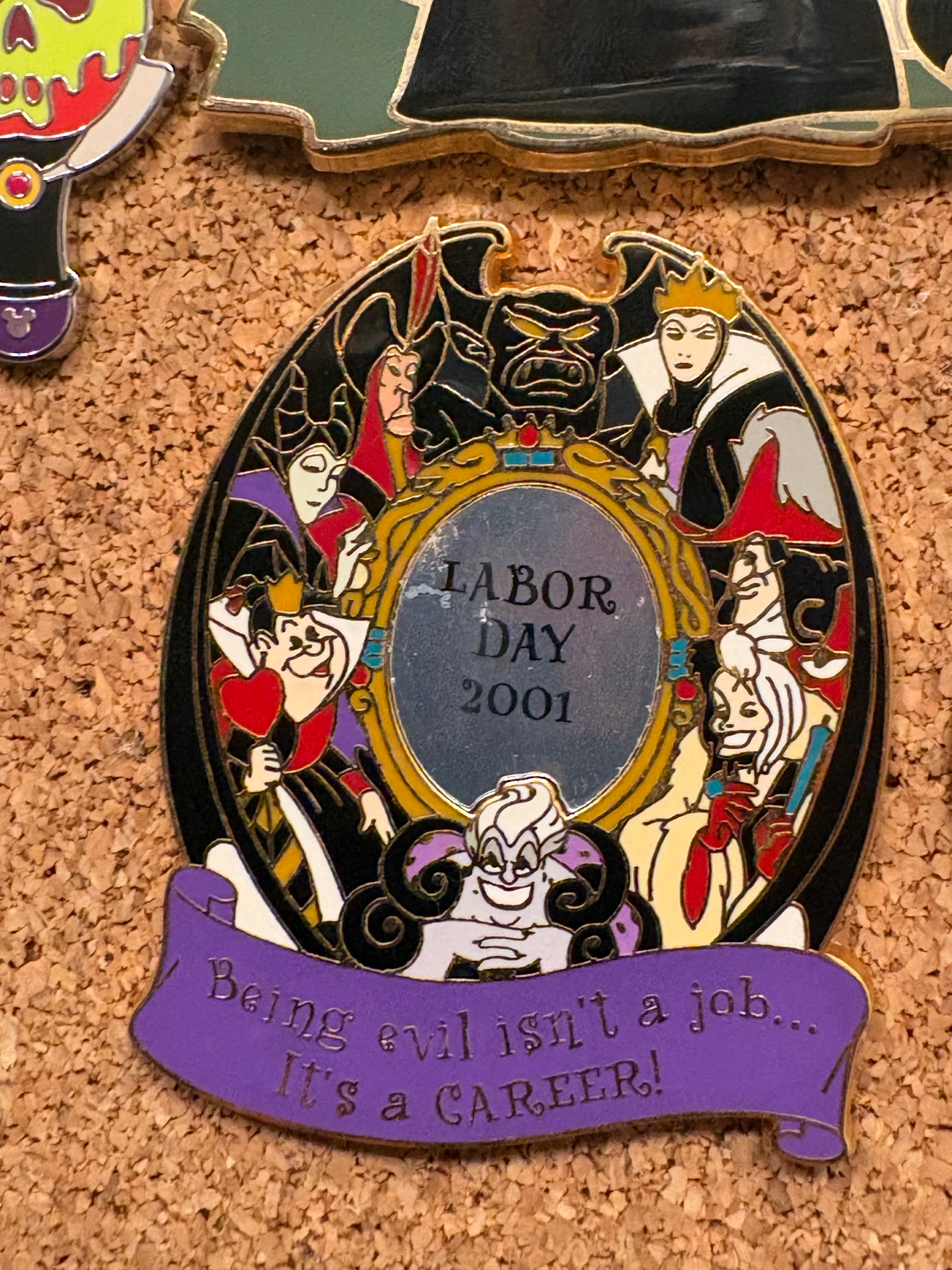 Disney Villains Labor Day 2001 - Being Evil Isn't a Job... It's a Career!