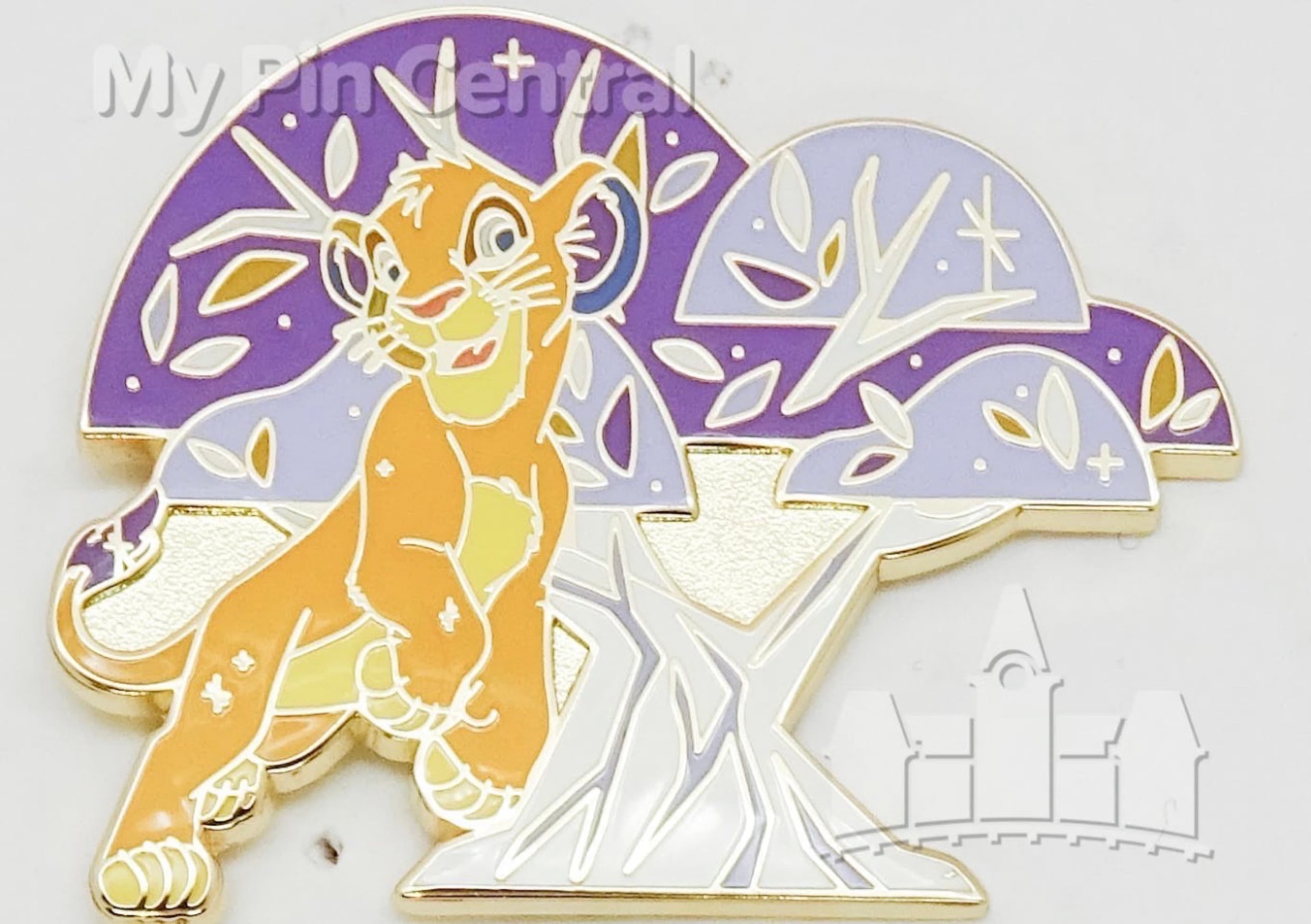 Walt Disney World 50th Anniversary Four Pin Collection