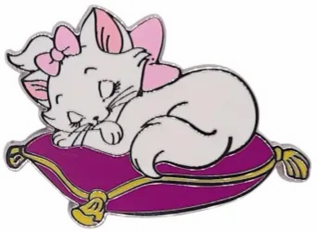 Sleeping Marie on Pillow front