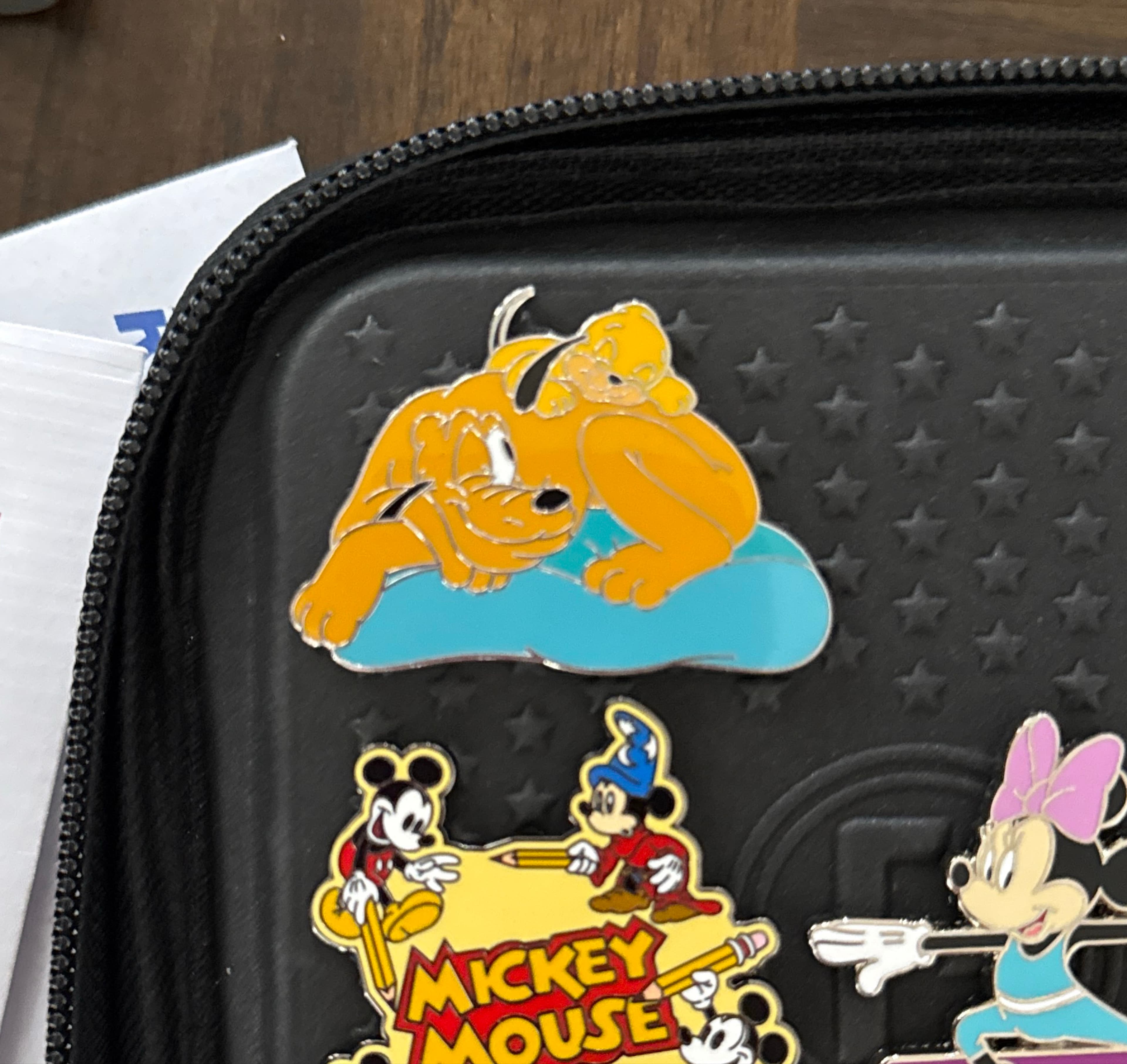 Sleeping Pluto on Pillow - Sweet Dreams Mystery Collection front