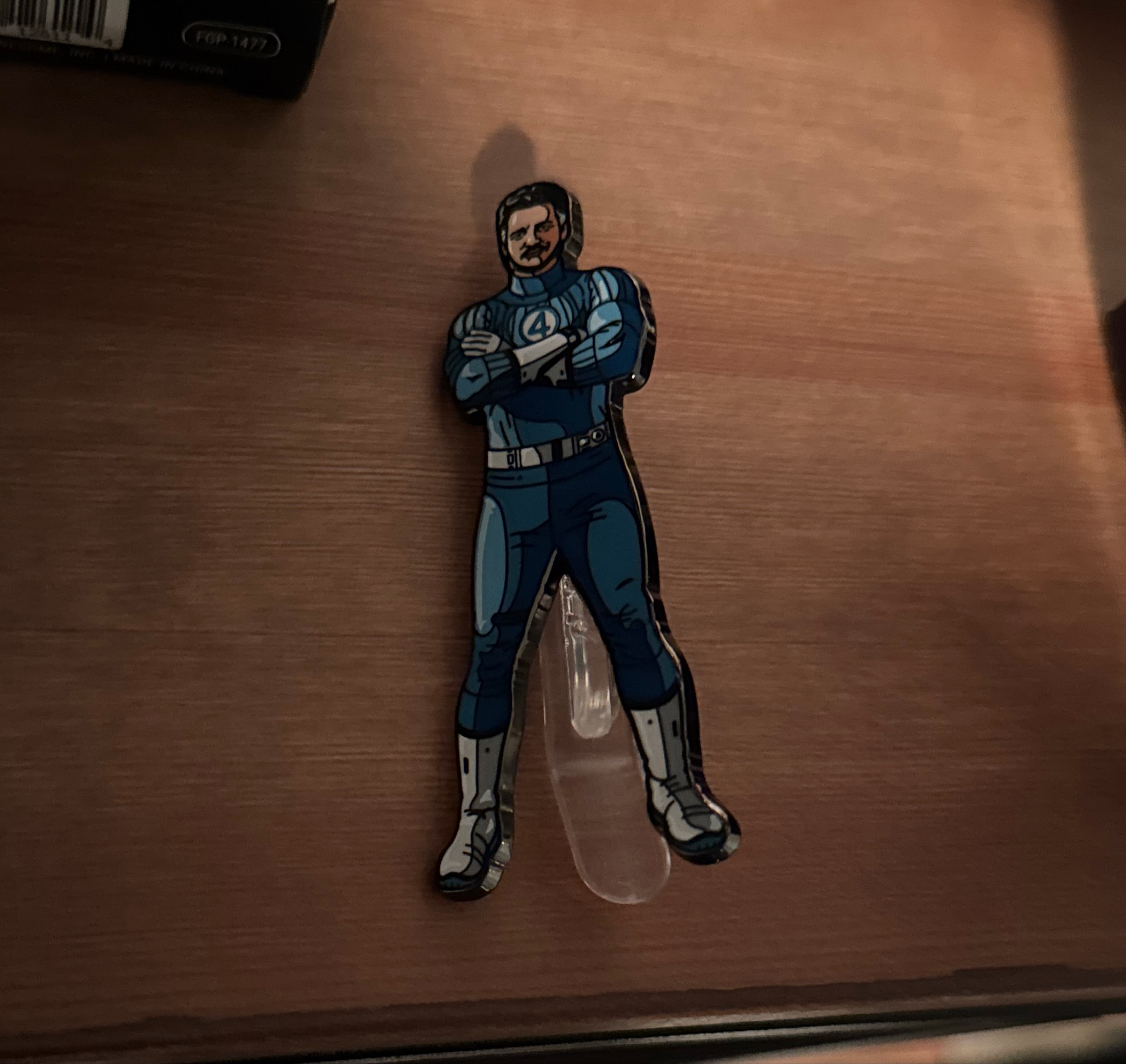 FiGPiN Fantastic Four 4 Quest Mystery Enamel Pin Mr. Fantastic Marvel Common 3"