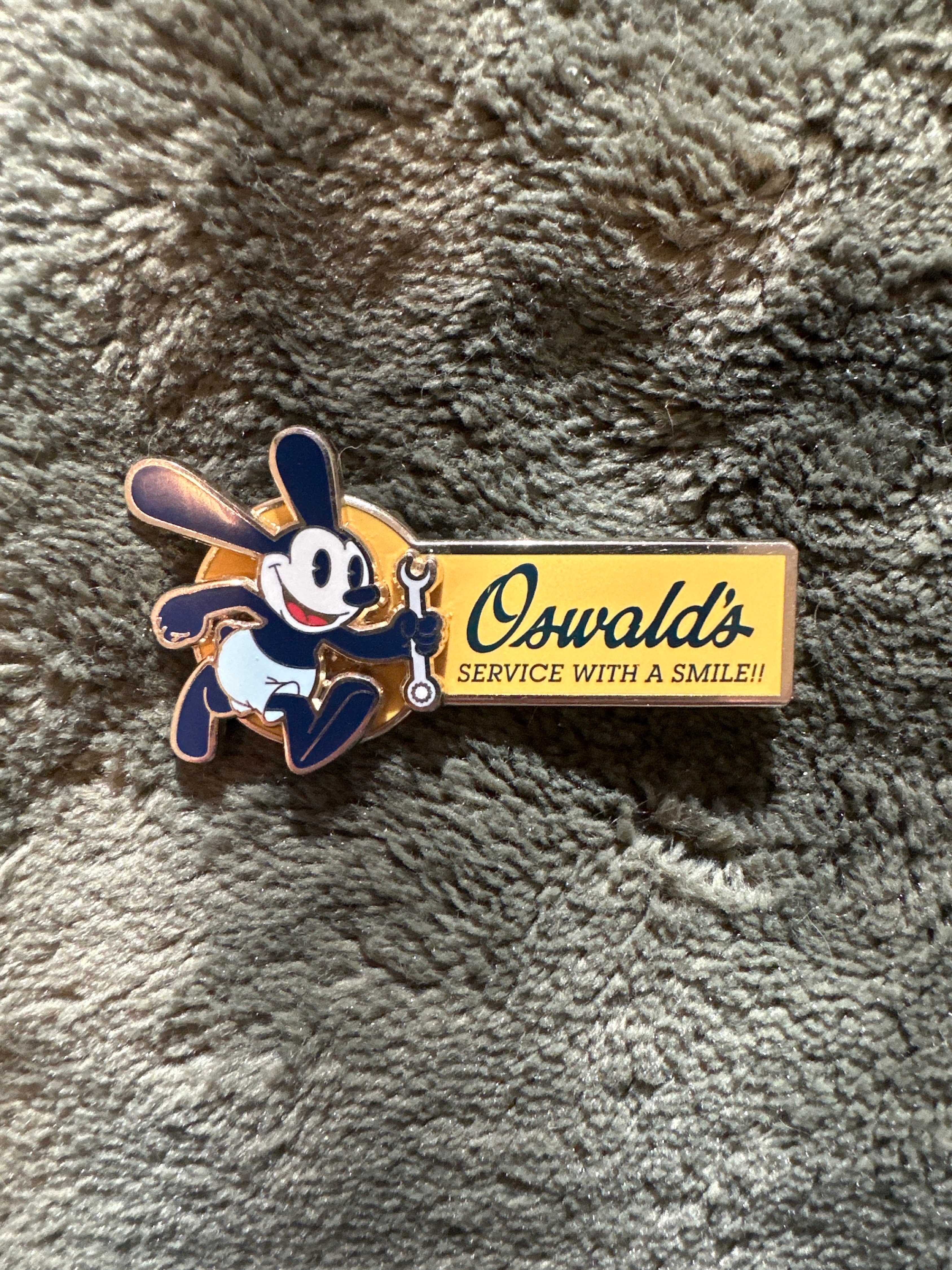 Oswald ‘Service with a smile’ front