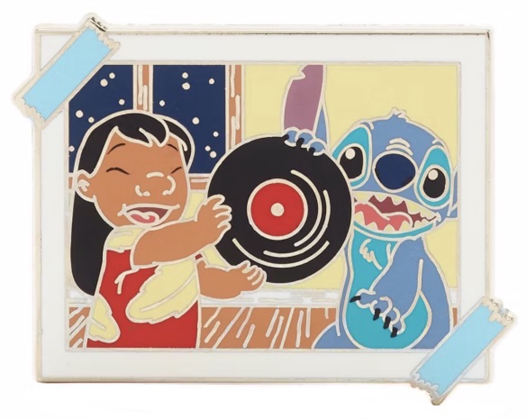 Stitch & Lilo with Record