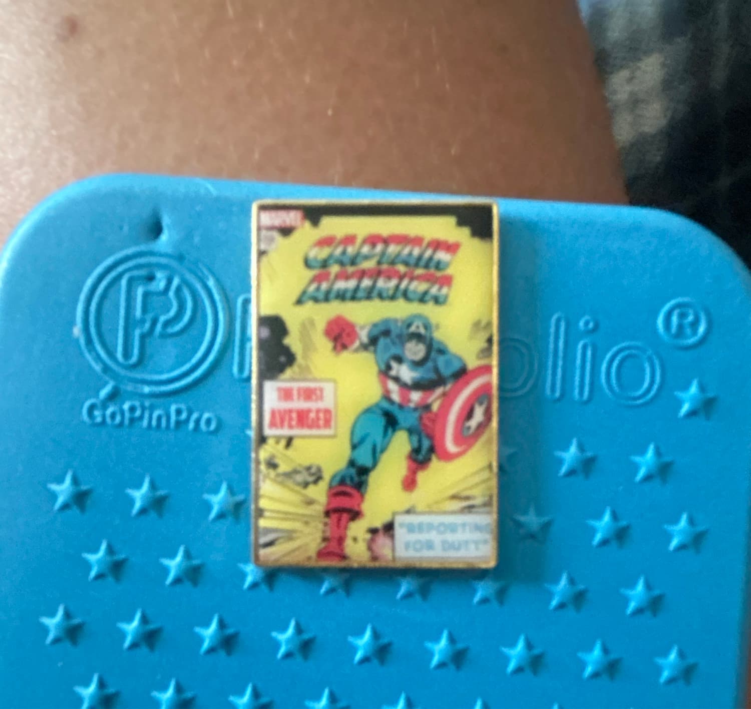 Shanghai Marvel Comic Captain America The First Avenger Pin