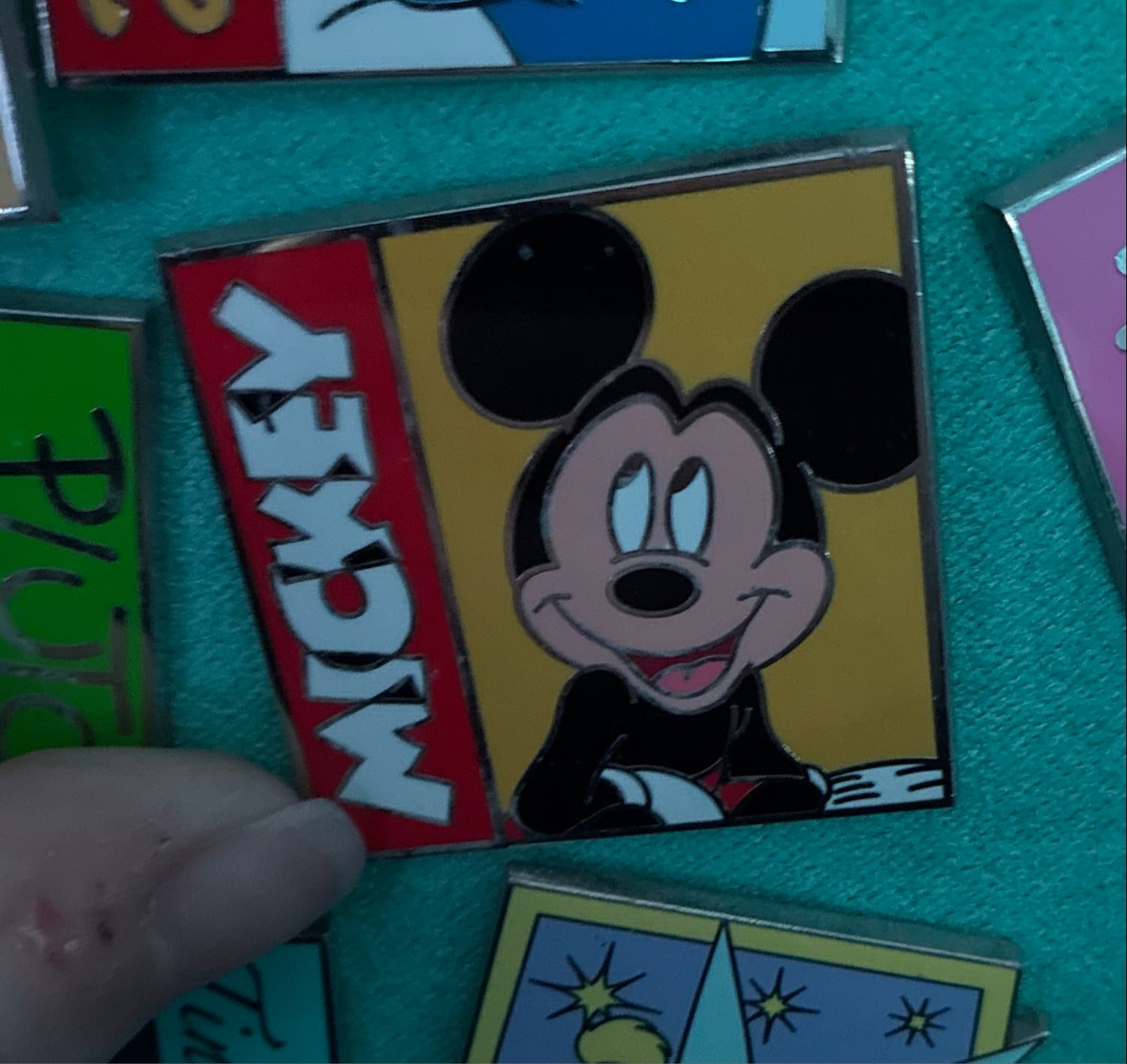 Mickey photo signature front