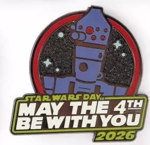 IG-11 - Star Wars Day: May the 4th Be With You 2026 Mystery Pin Set front