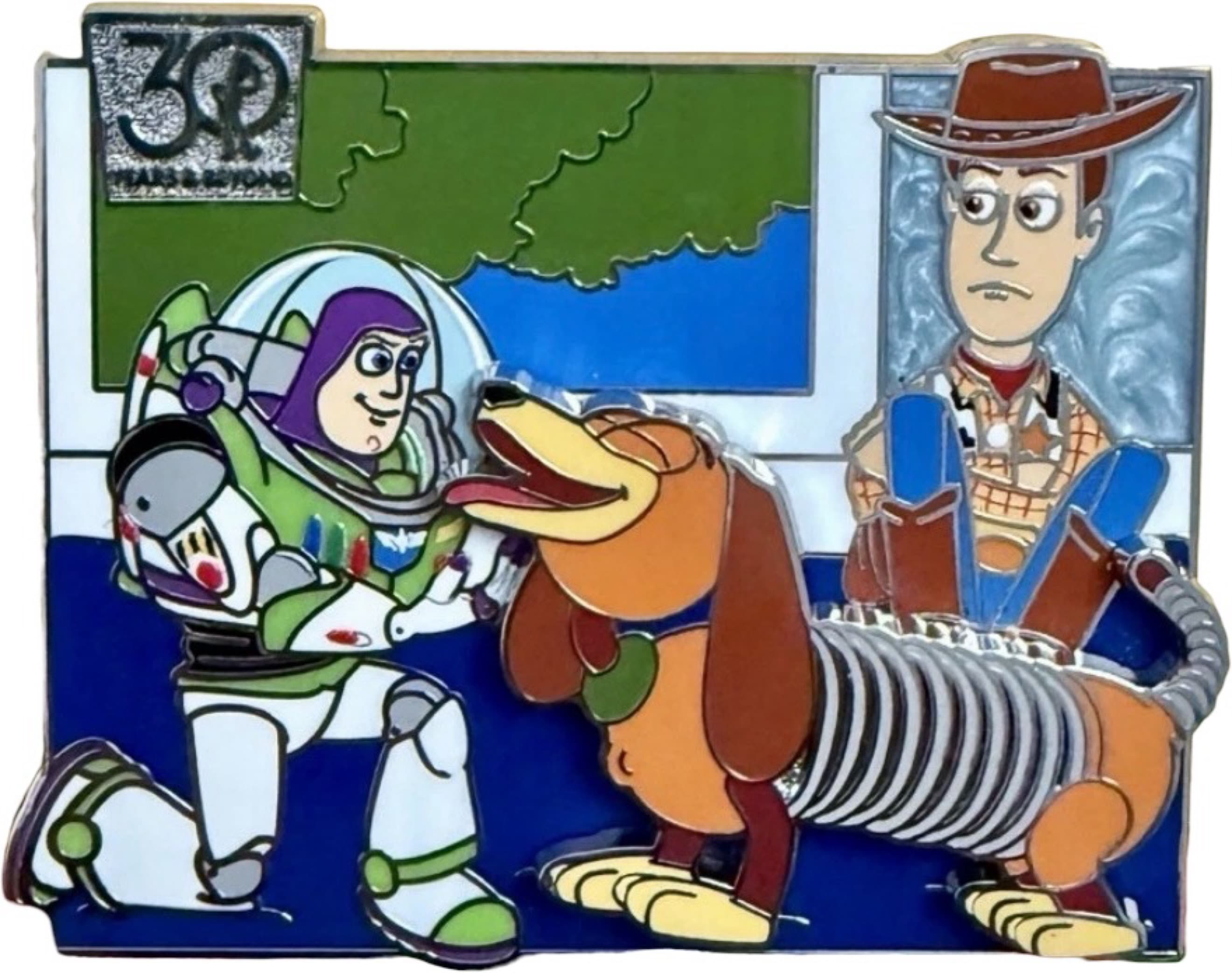 Woody Buzz Lightyear and Slinky