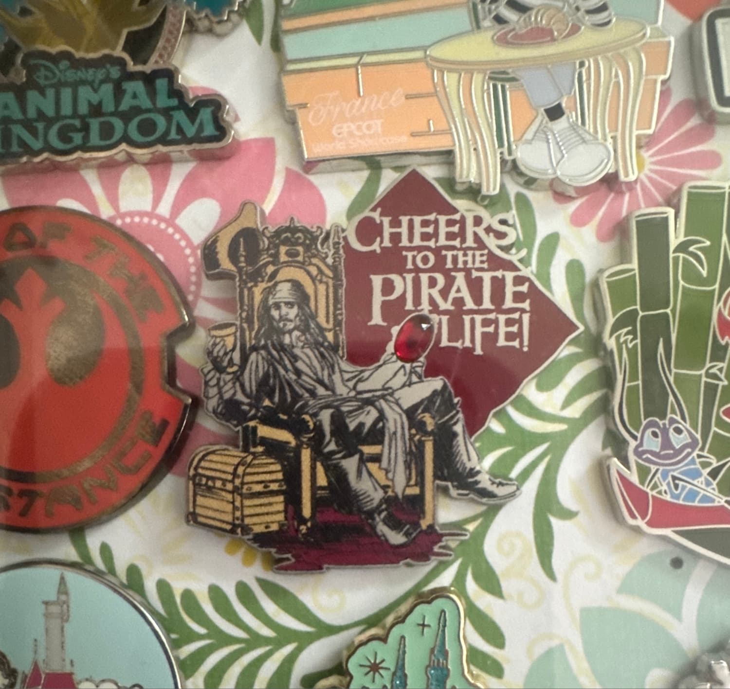 Cheers To The Pirate Life Jack Sparrow Pin