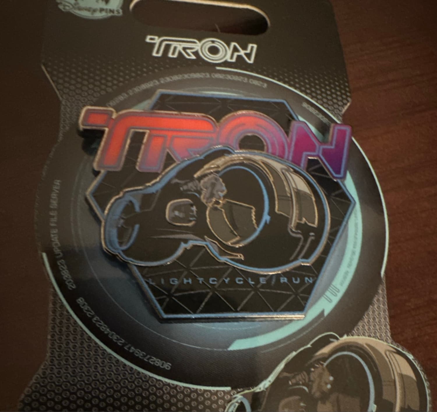 TRON Lightcycle Run Vehicle Pin front