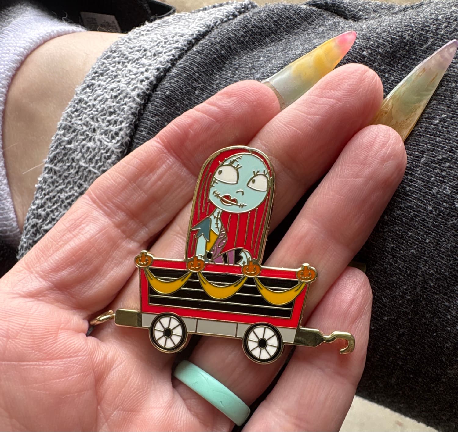 The Nightmare Before Christmas 20th Anniversary Railroad Mystery Pin