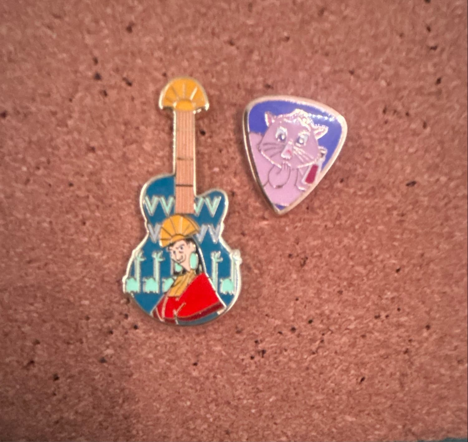 Disney Guitar & Pick Blind Box Pin Set