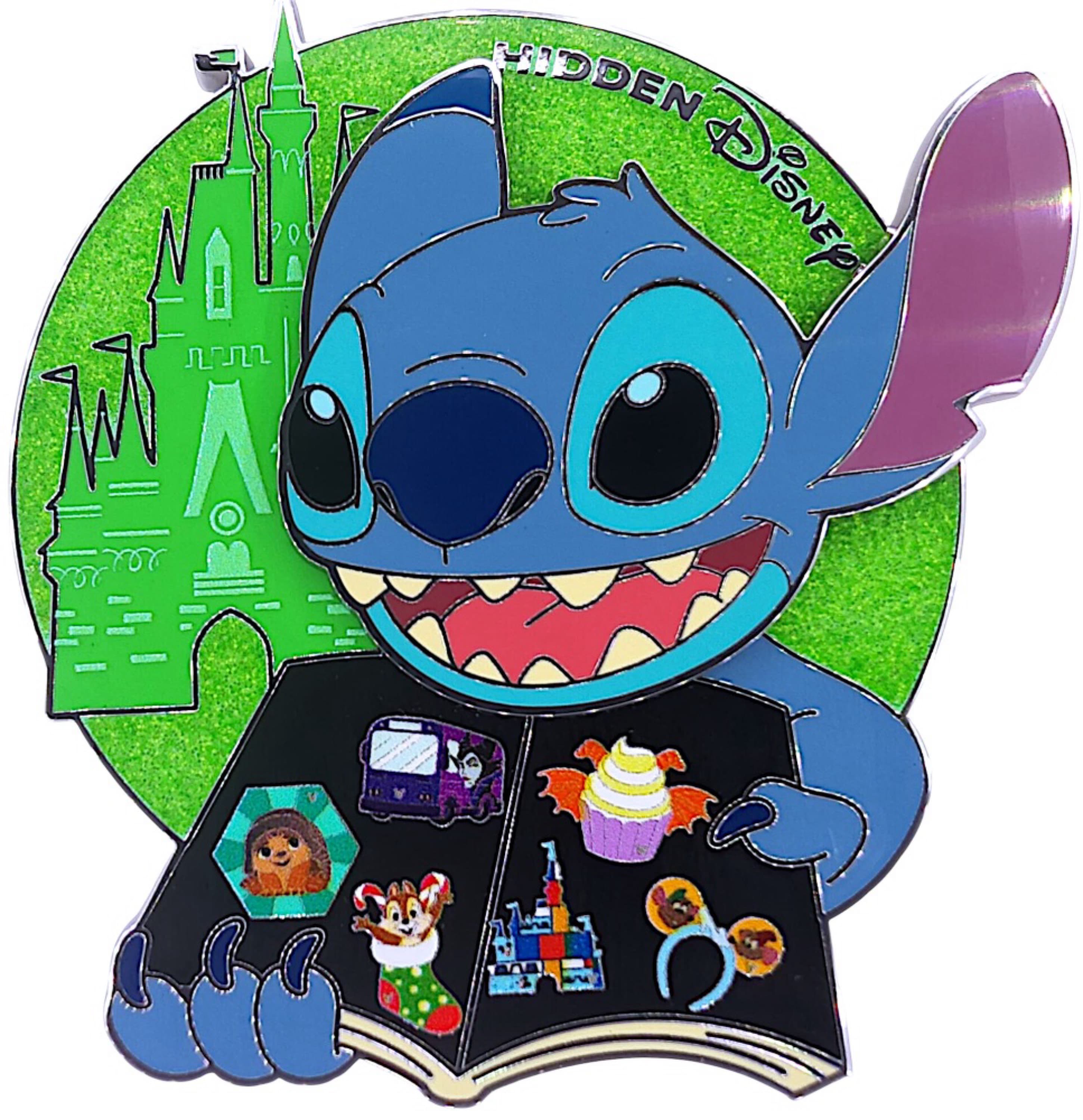 2026 WDW Pin Trading Stitch Hidden Disney Mini Jumbo