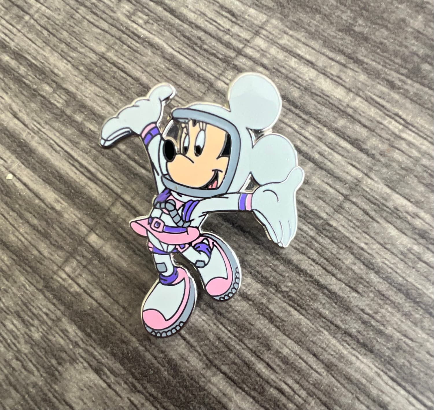 Minnie Mouse Astronaut Space Suit Pin