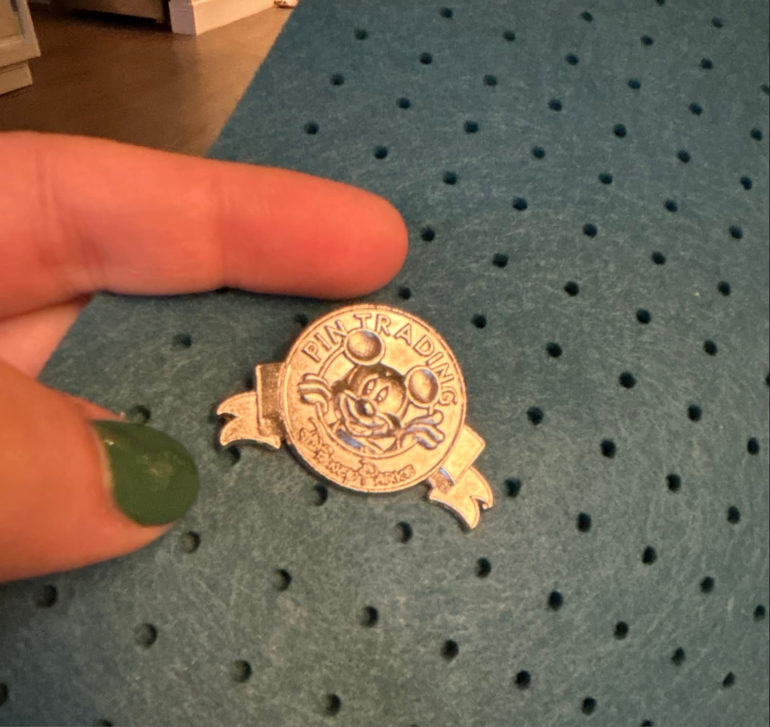 Mickey Mouse Disney Parks Pin Trading Logo Pin