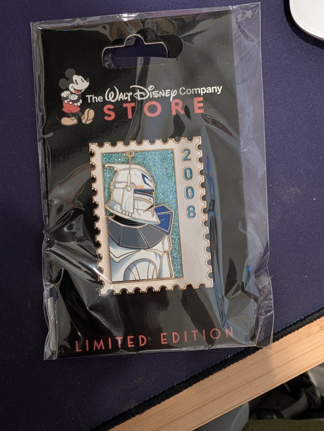 Captain Rex Star Wars Commemorative Stamp Pin
