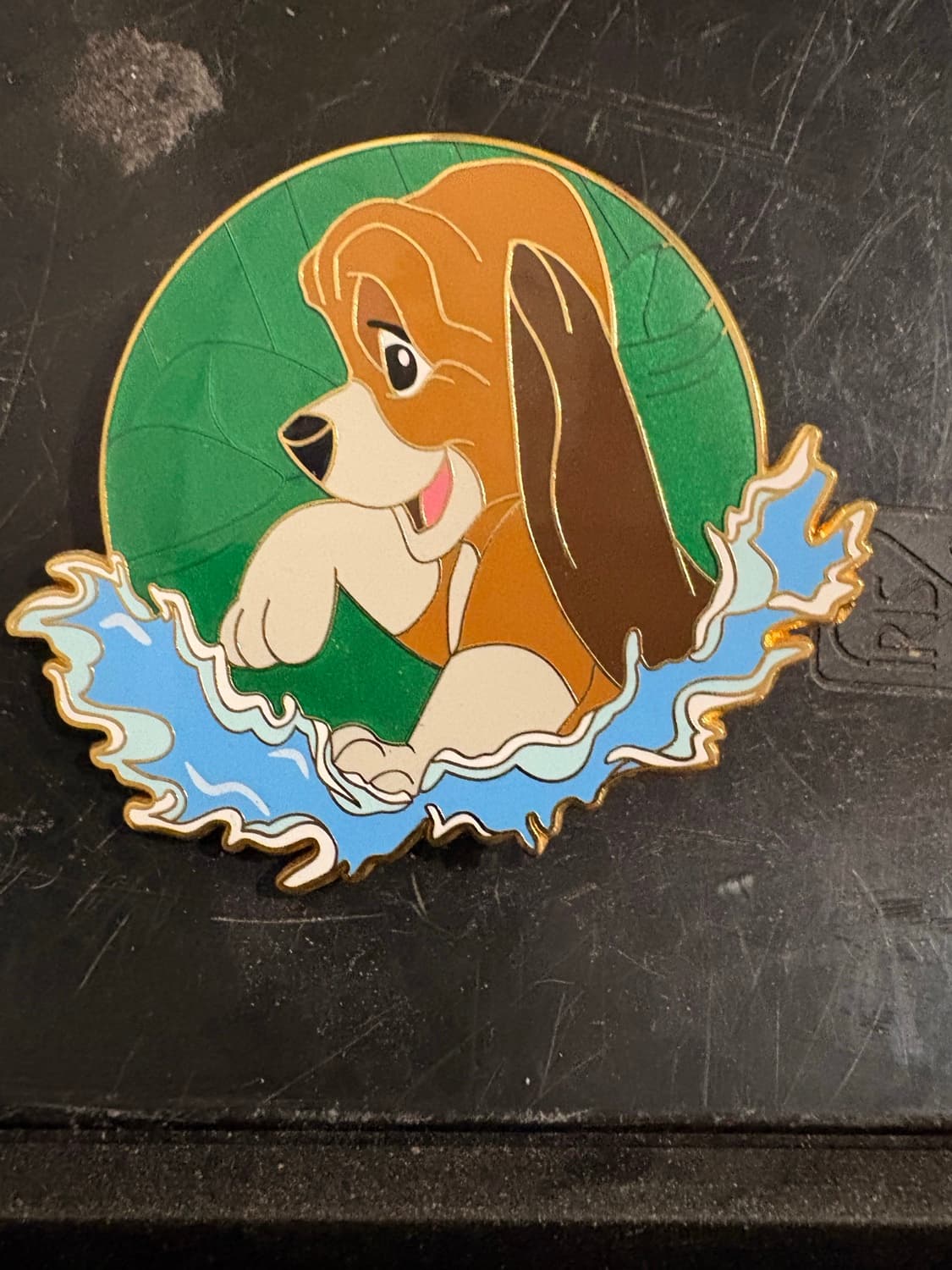Disney The Fox and the Hound: Copper splashing fantasy pin