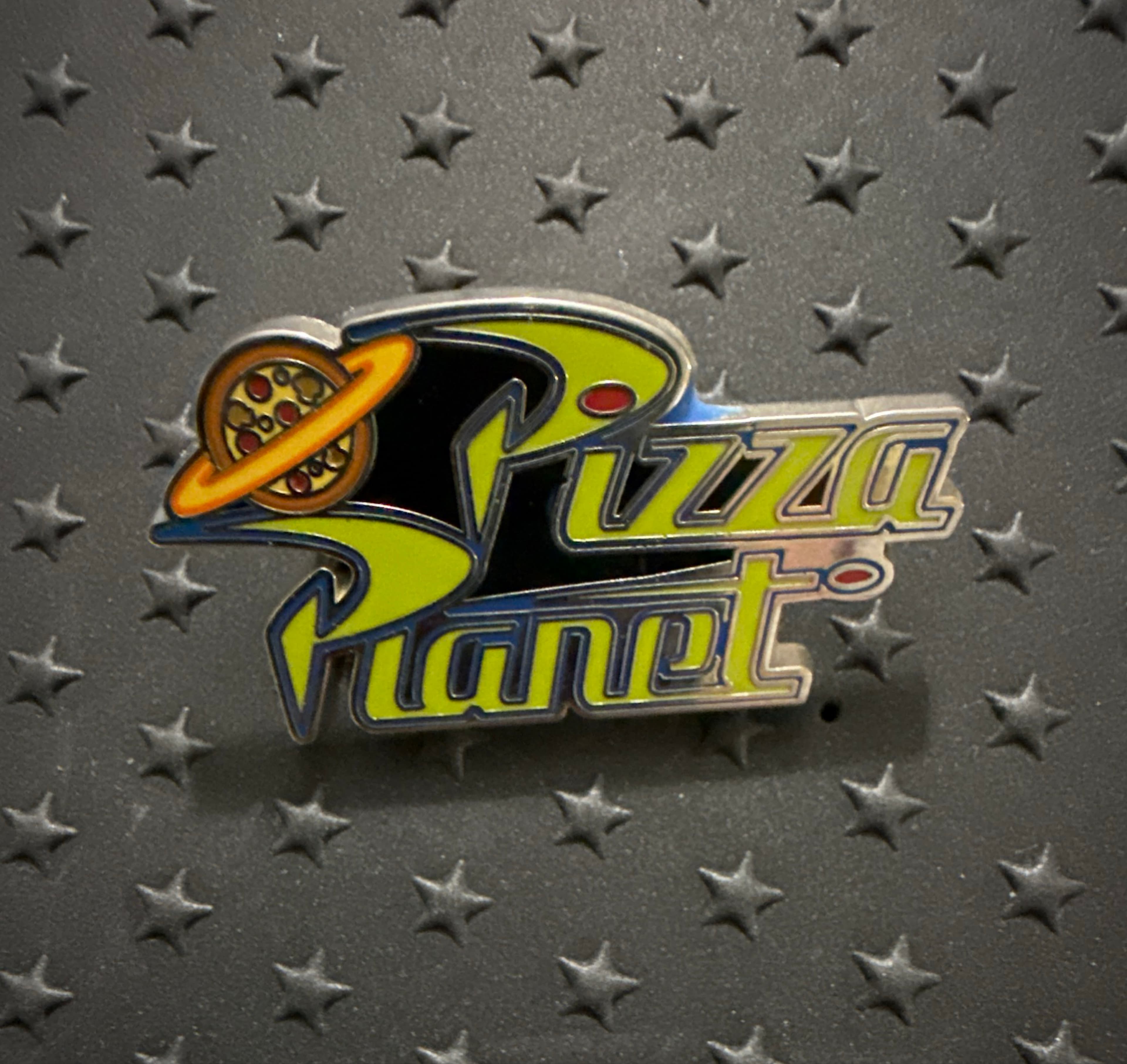 Pizza Planet Lanyard & Enamel Pin Set