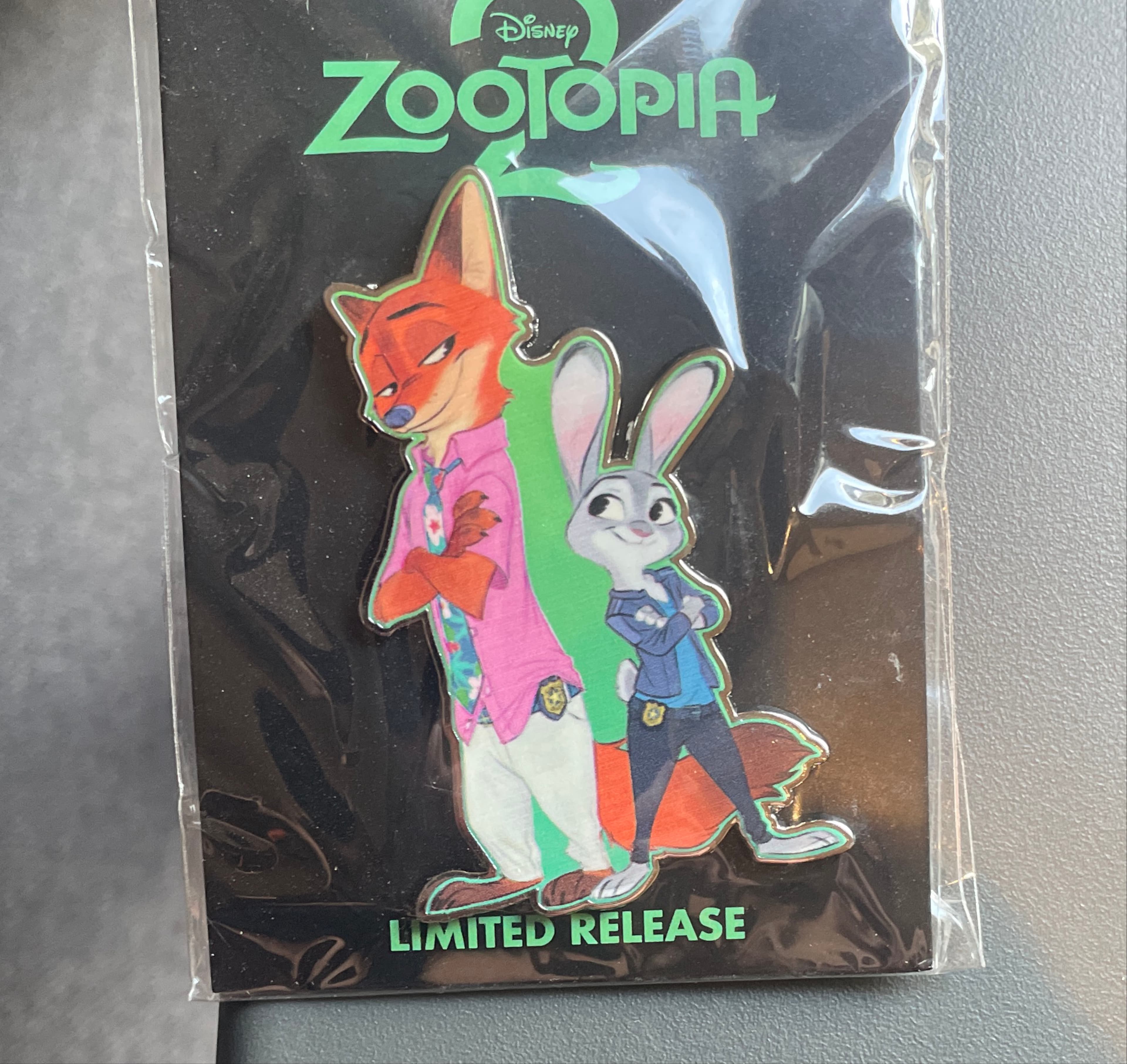 Nick Wilde and Judy Hopps - Zootopia 2 - 2024 D23 Expo exclusive Limited Release Pin