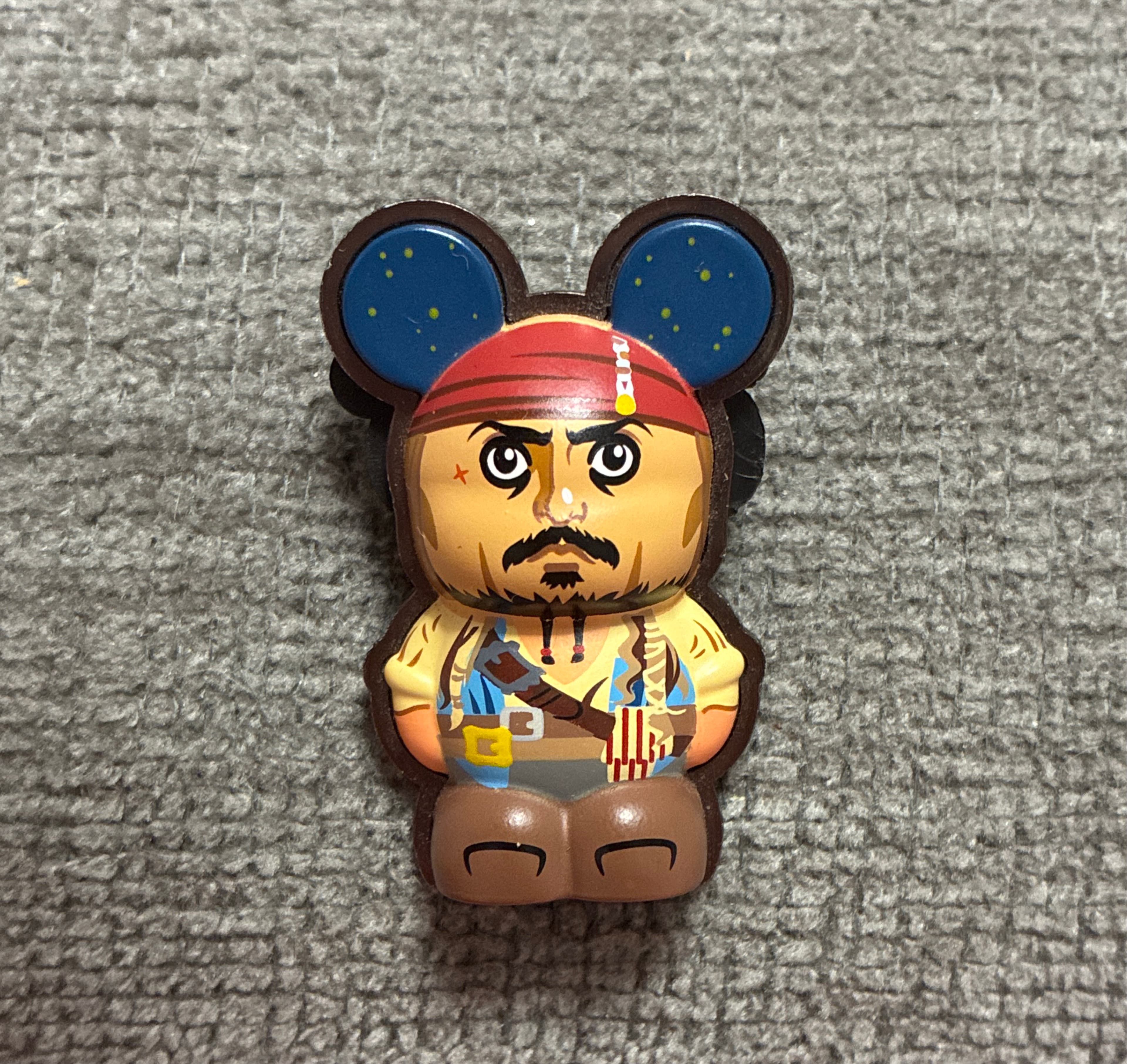 Captain Jack Sparrow - Vinylmation 3D Pins front