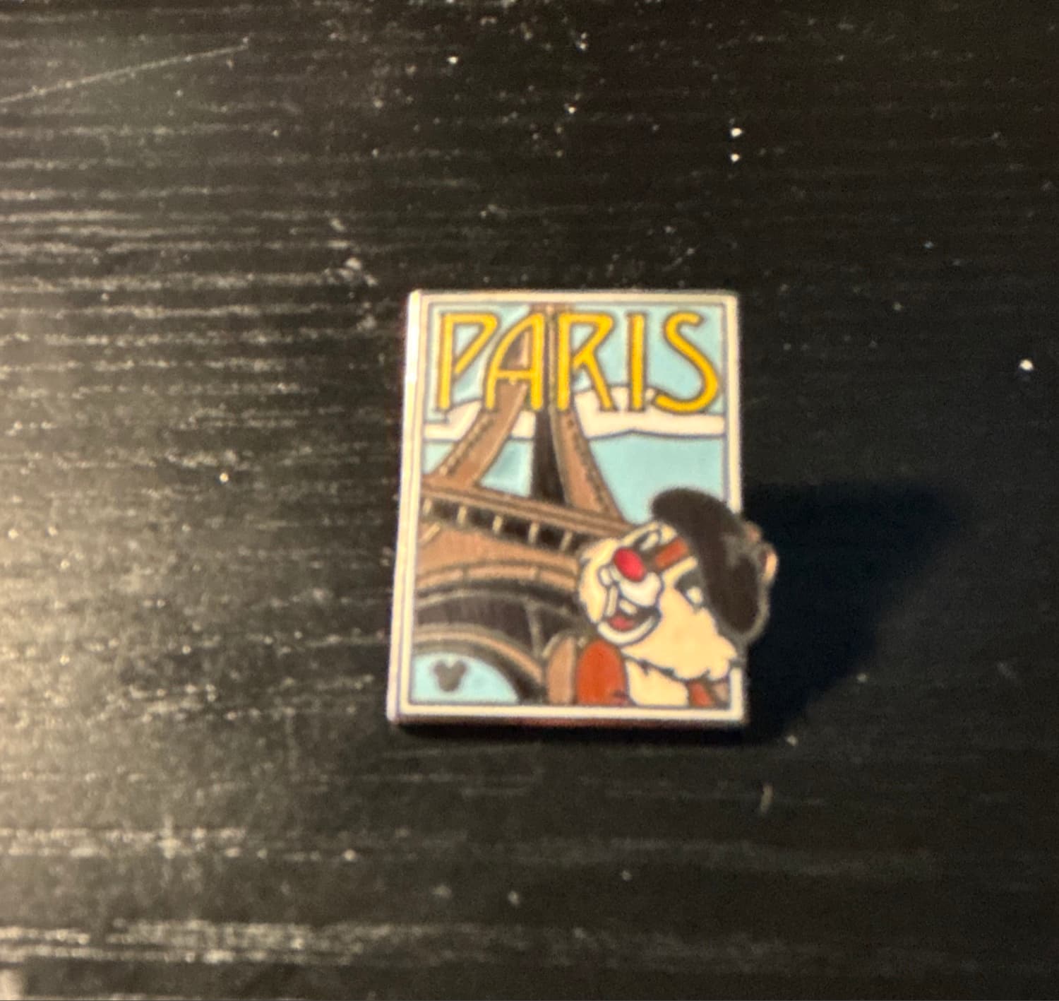 Paris - 2008 Hidden Mickey - Chip & Dale Postcards front