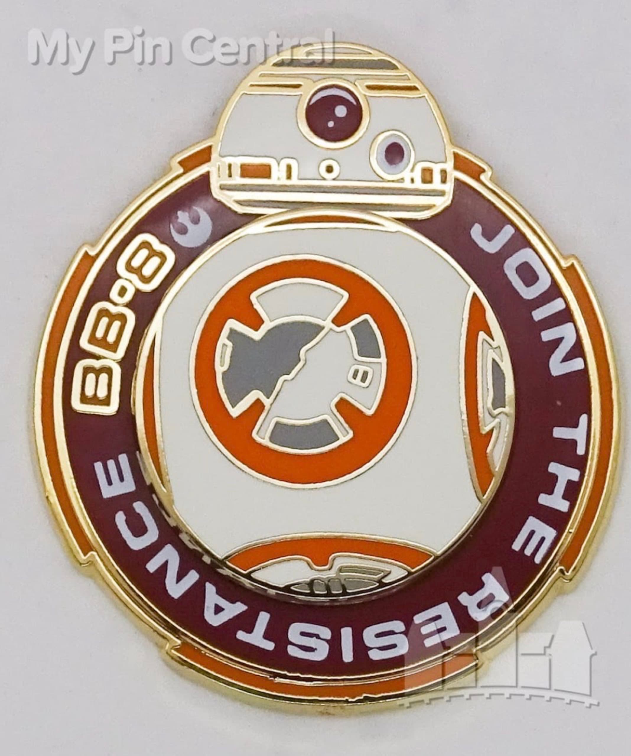 BB-8 Join the Resistance Spinner Pin - Star Wars: The Force Awakens