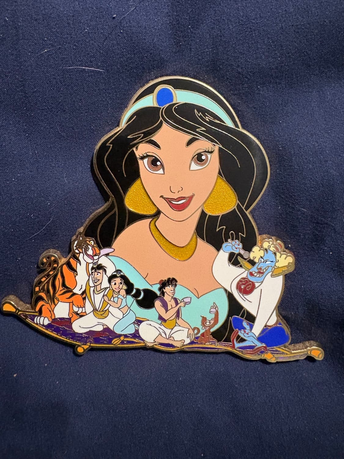 Aladdin Jasmine i-Jumbo Fantasy Pin