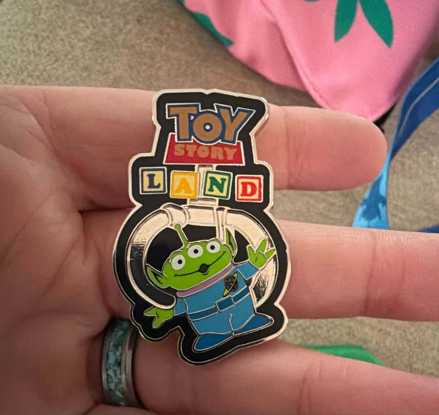 Green Alien (LGM) and the Claw front