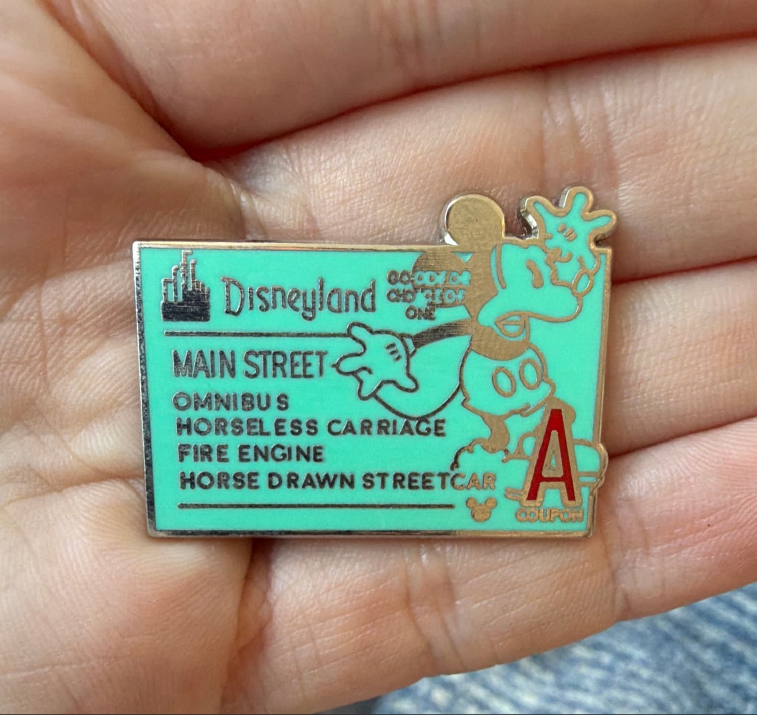 DLR Global Lanyard Series - Mickey Ticket - 2005