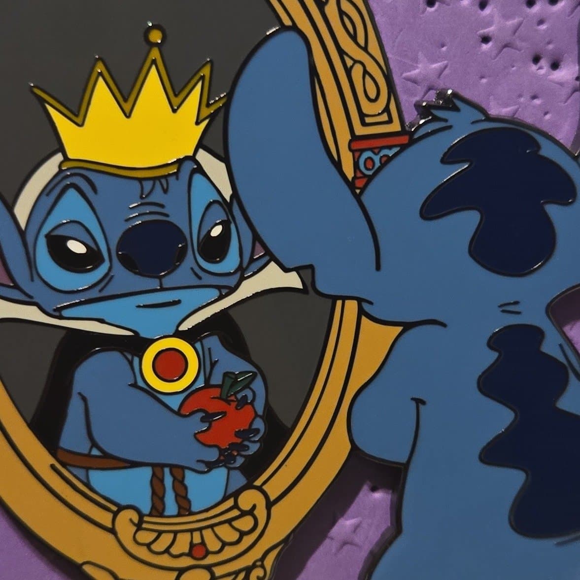 Evil Queen Stitch front