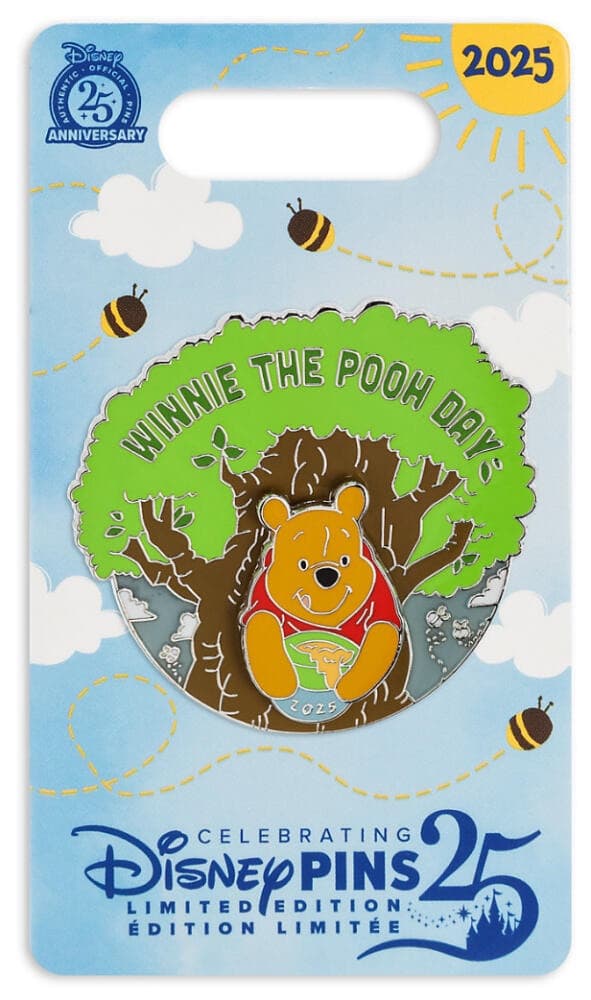 Winnie the Pooh Day 2025 Pin front
