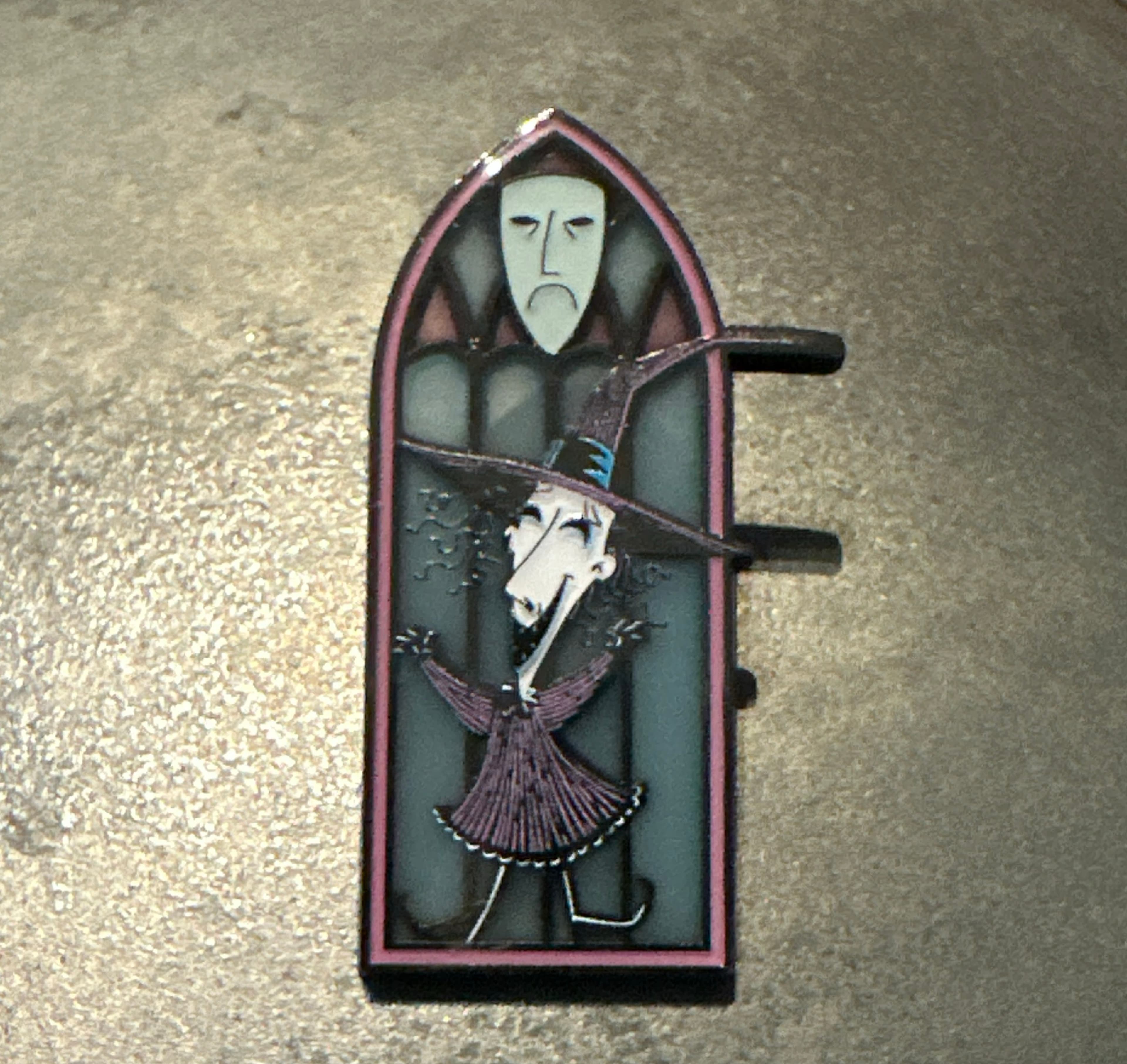 BoxLunch - The Nightmare Before Christmas Stained Glass Frames
