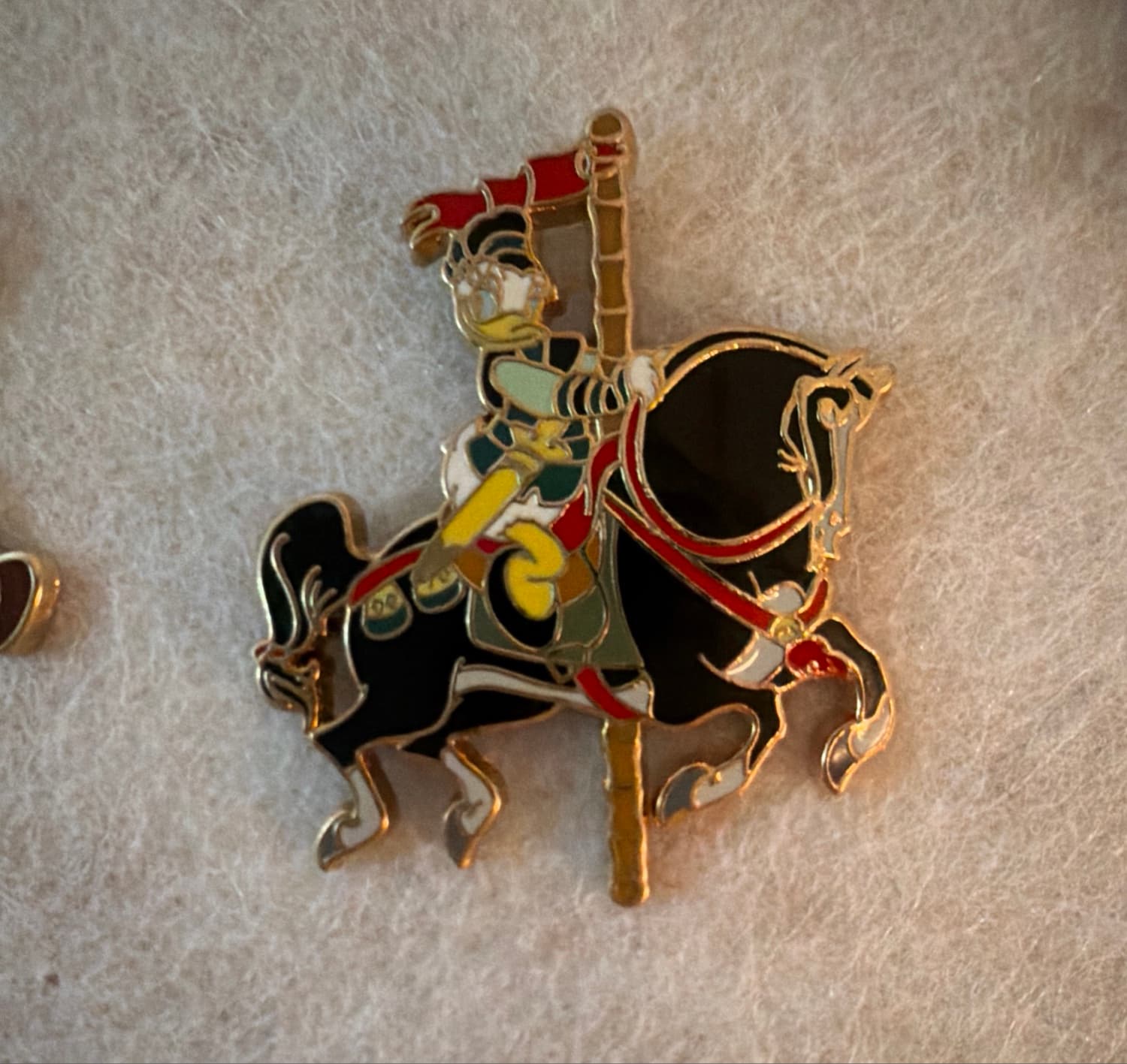 Daisy Duck as Mulan Carousel Pin