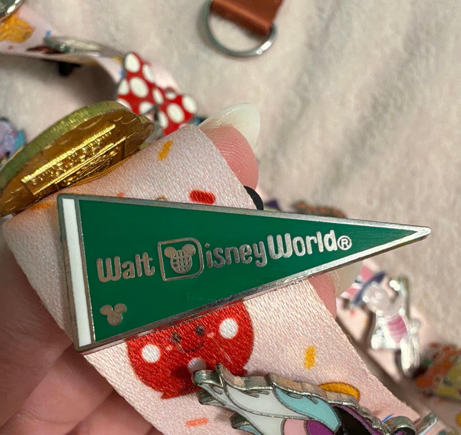 Walt Disney World Pennant Flags Hidden Mickey Series