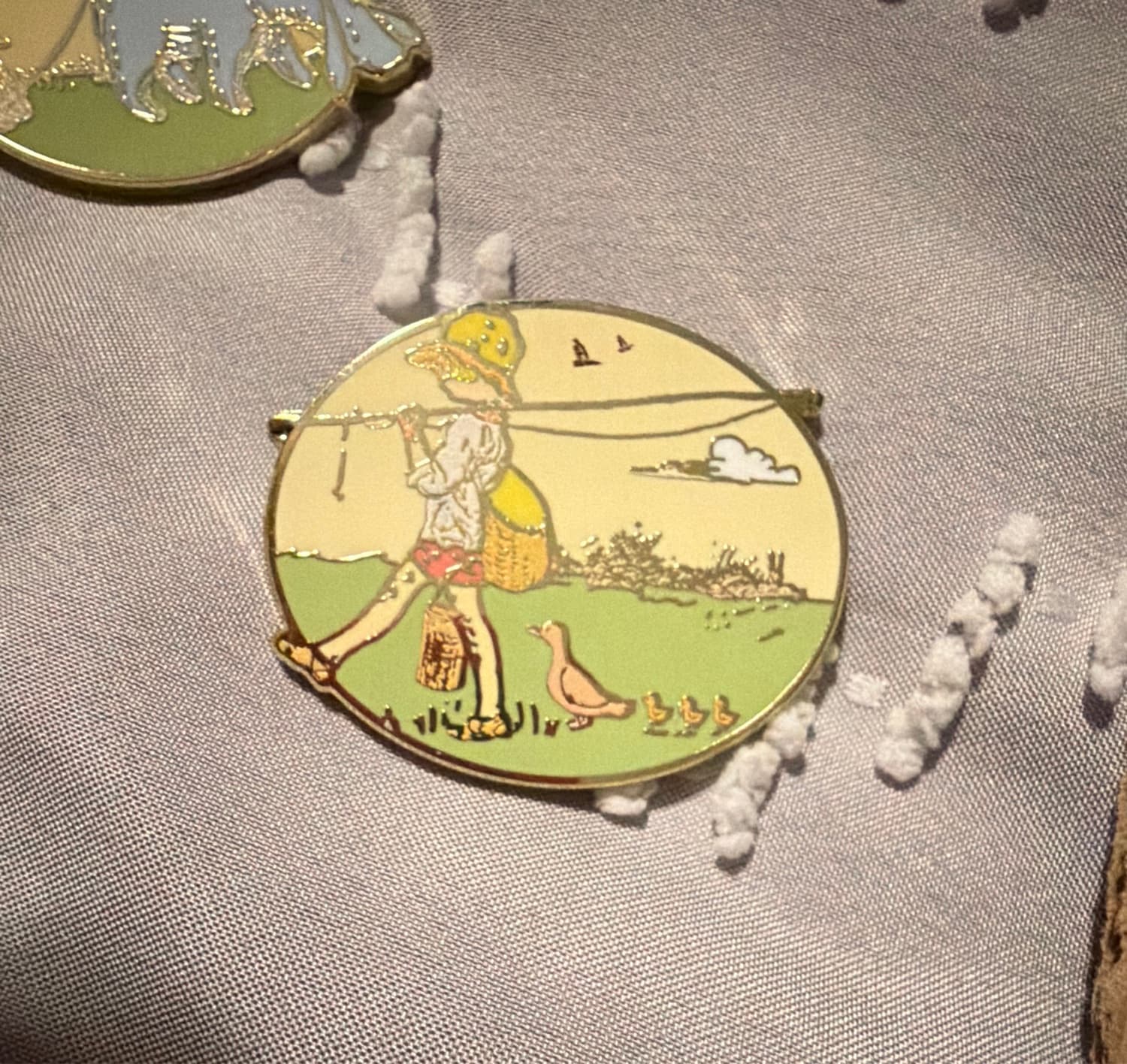 Disney Winnie the Pooh Classic Characters Blind Box Enamel Pin front