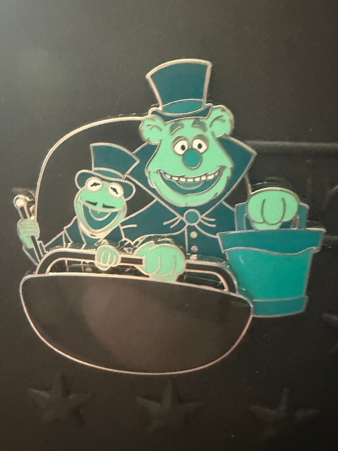 Kermit and Fozzie Pin – The Muppets – The Haunted Mansion