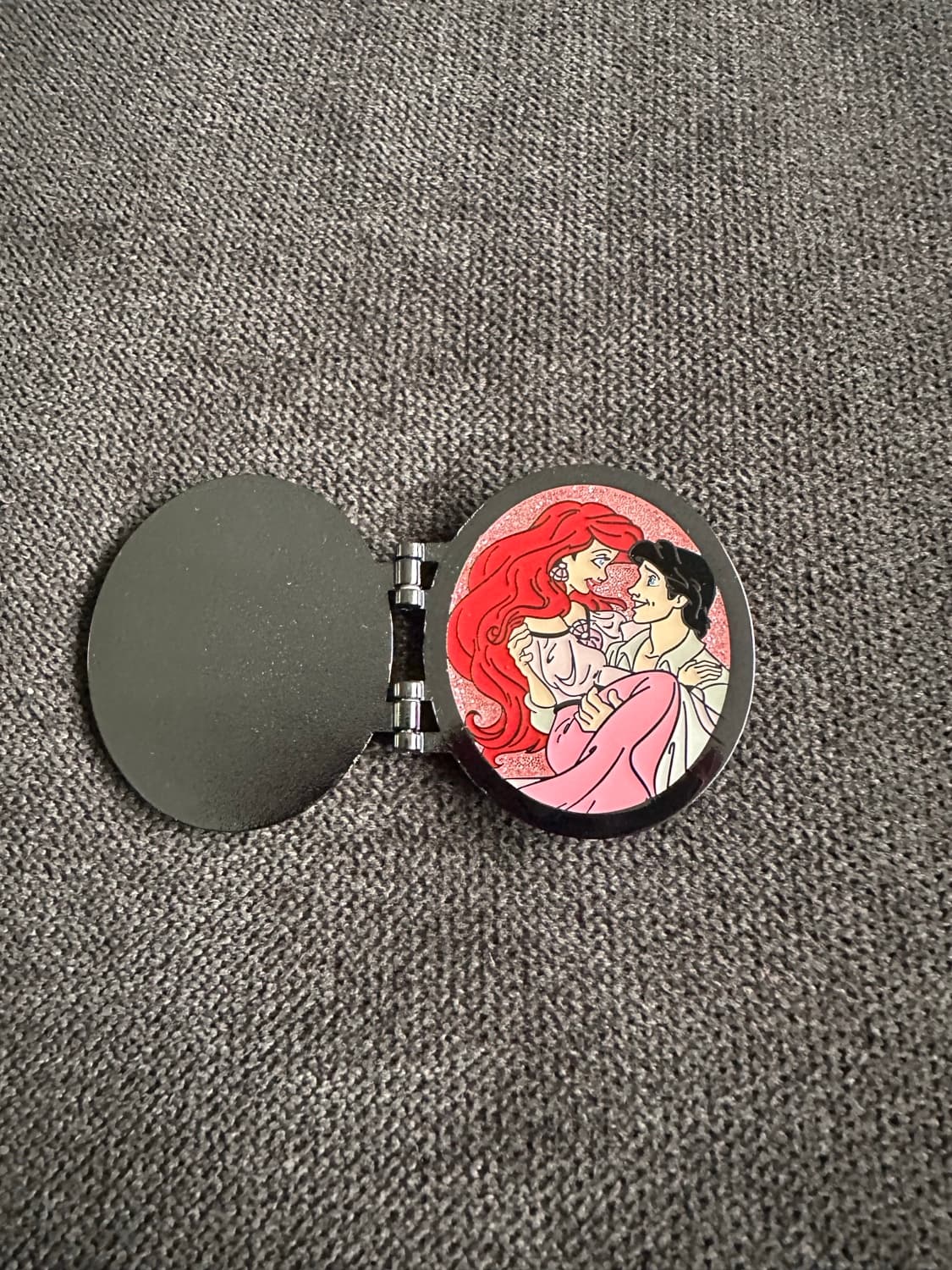 The Little Mermaid Ariel & Prince Eric couple portrait Locket Chaser
