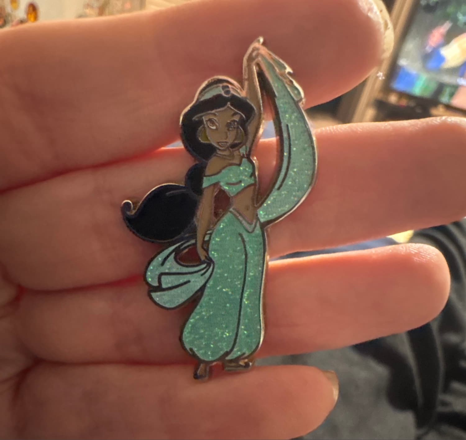 Princess Glitter Pins