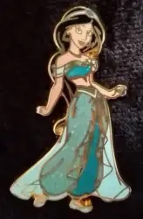 Princess Glitter Pins