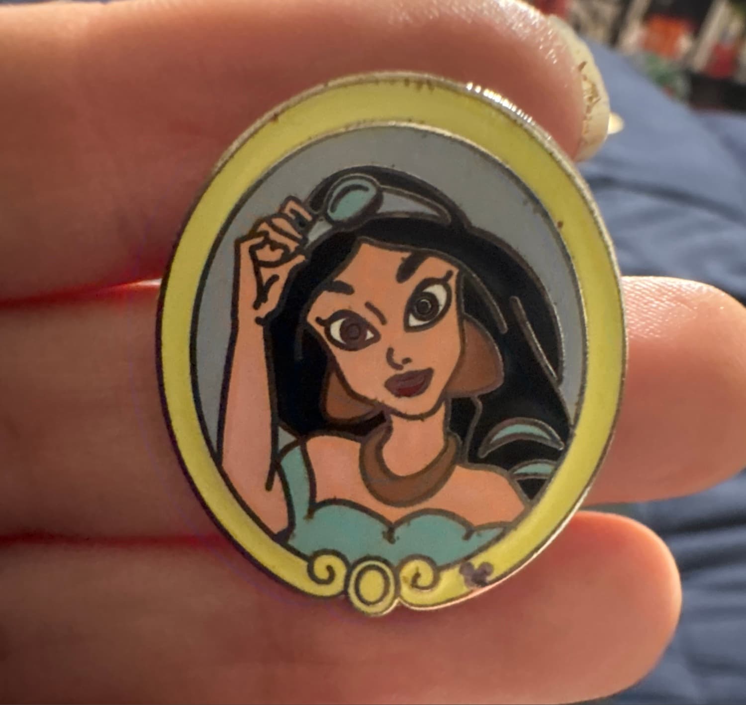 Jasmine with Hidden Mickey front