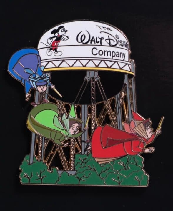 Disney Employee Center Water Tower Open Edition - Flora, Fauna, and Merryweather