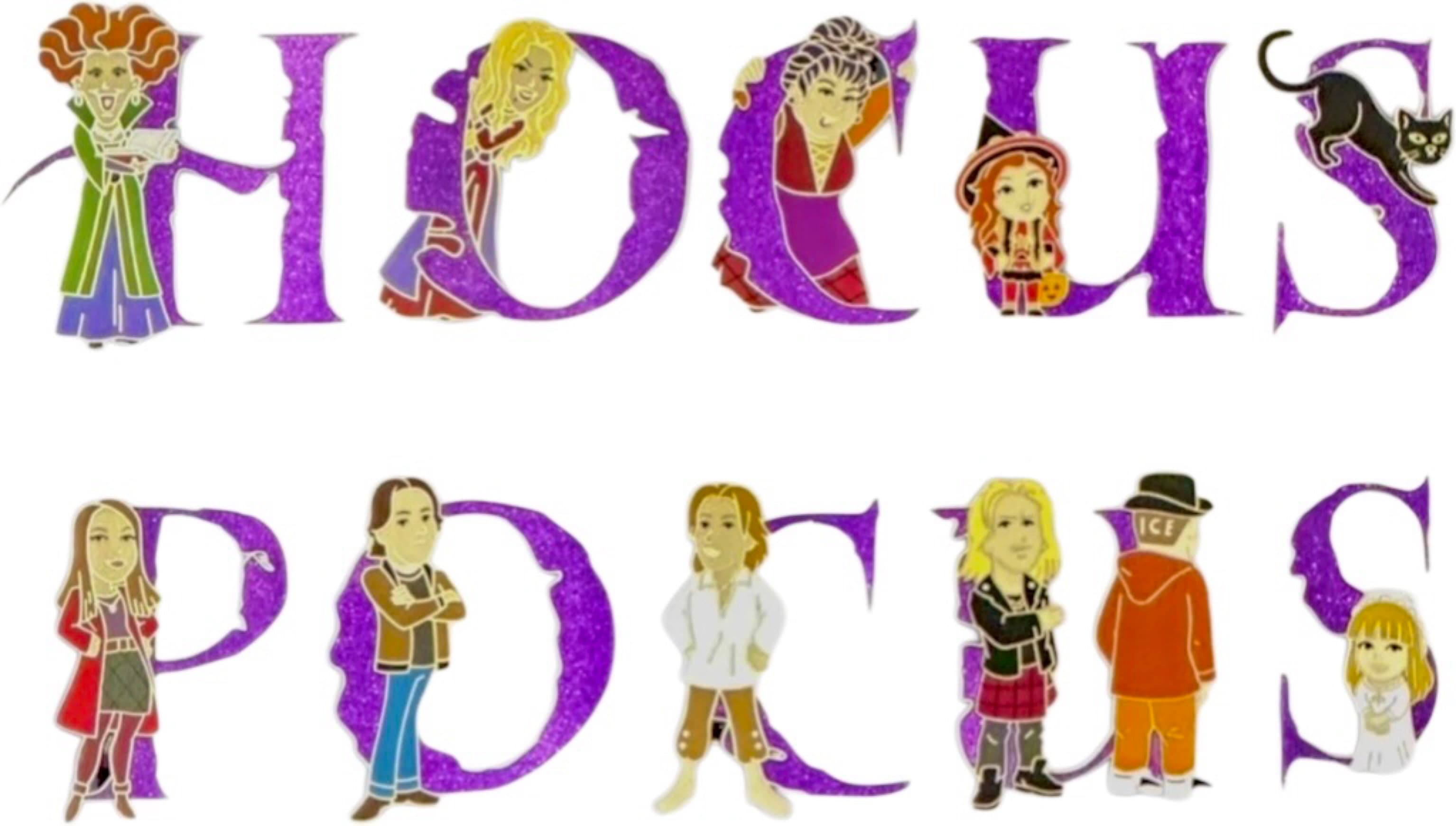 Hocus Pocus Letters Mystery Complete Set front