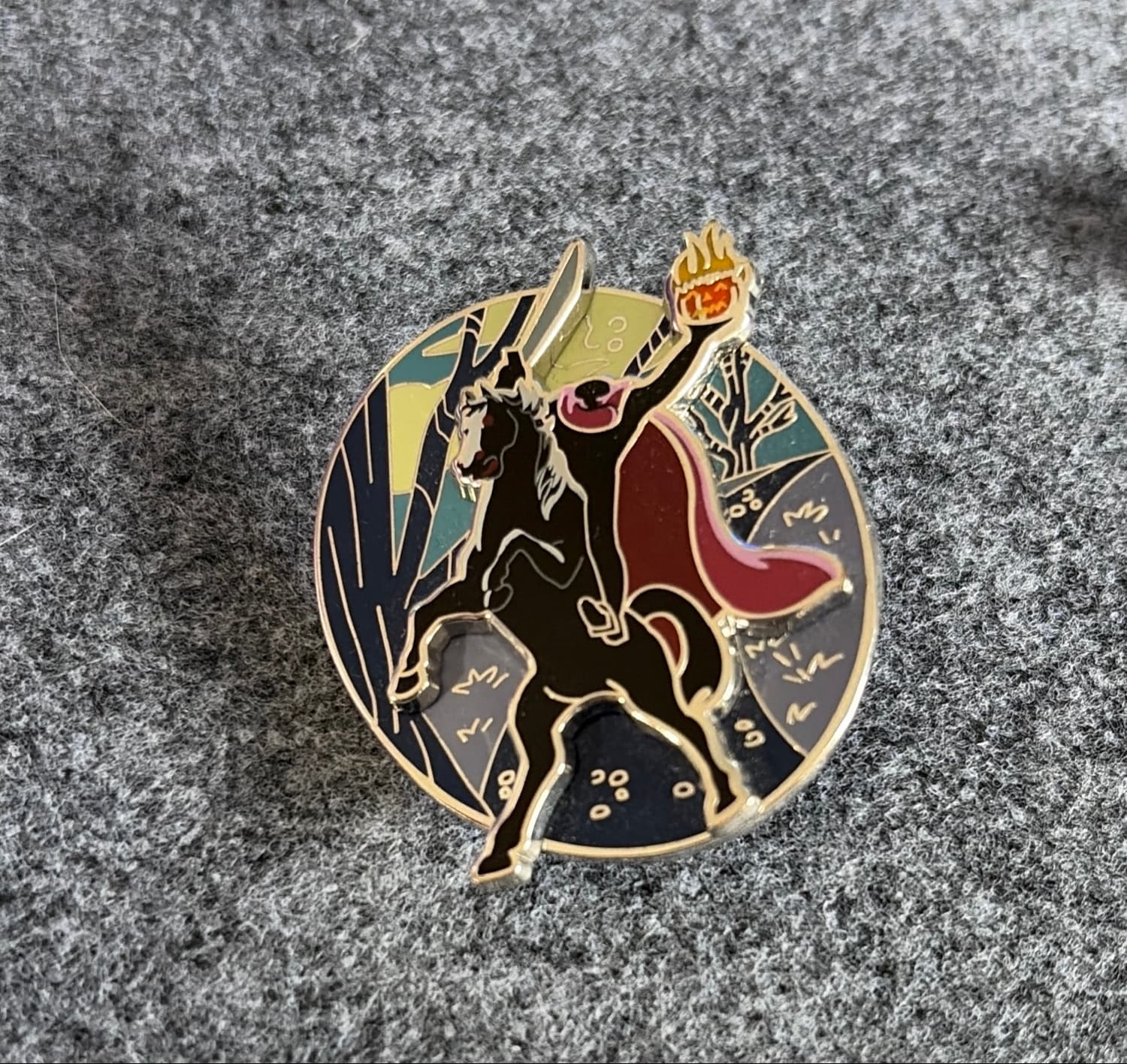The Headless Horseman Pin - The Adventures of Ichabod and Mr. Toad – Disney Villains