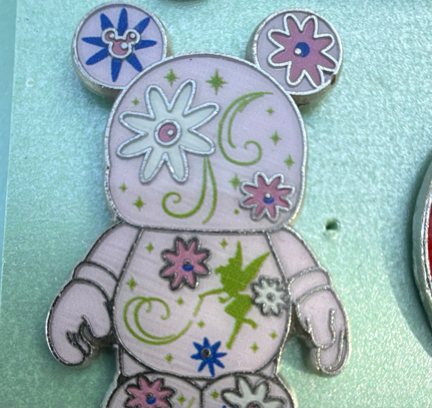Tinker Bell Purple Floral front